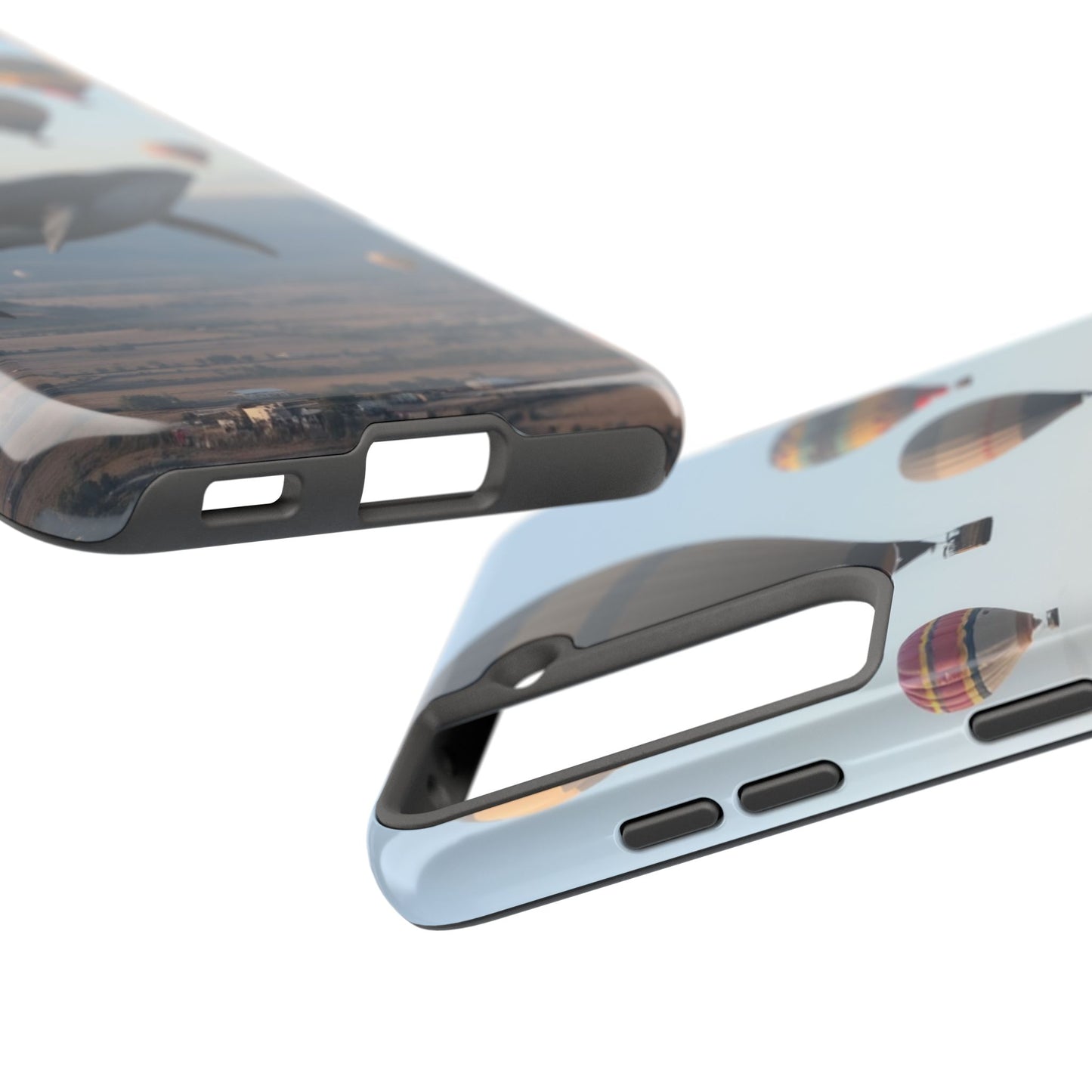 Whale Hot Air Balloon Tough Phone Case - Adventure & Nature Lovers