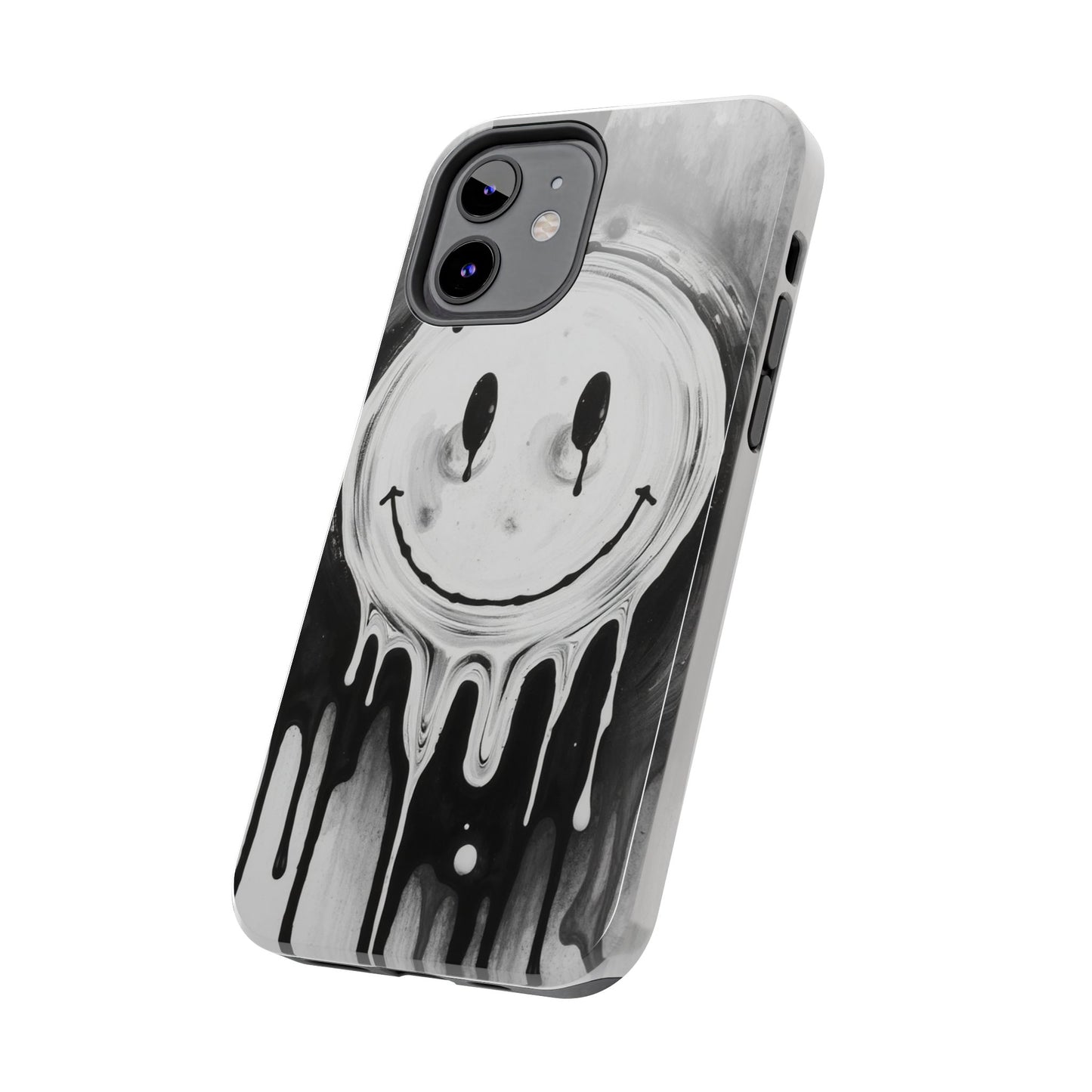 Dripping Smiley Tough Phone Case - Stylish & Durable Protection