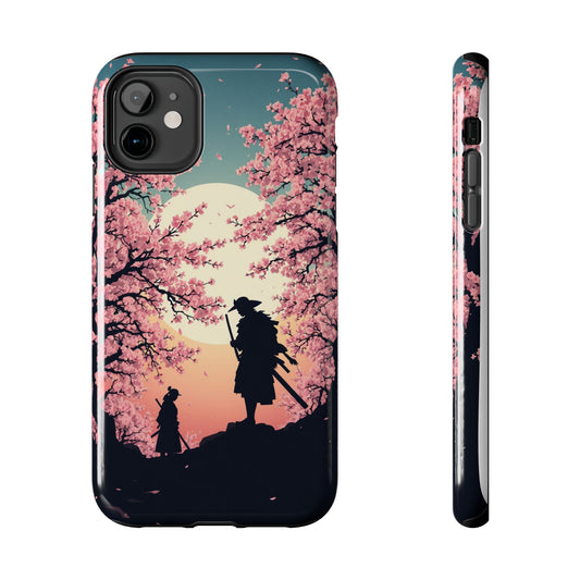 Cherry Blossom Samurai Tough Phone Case
