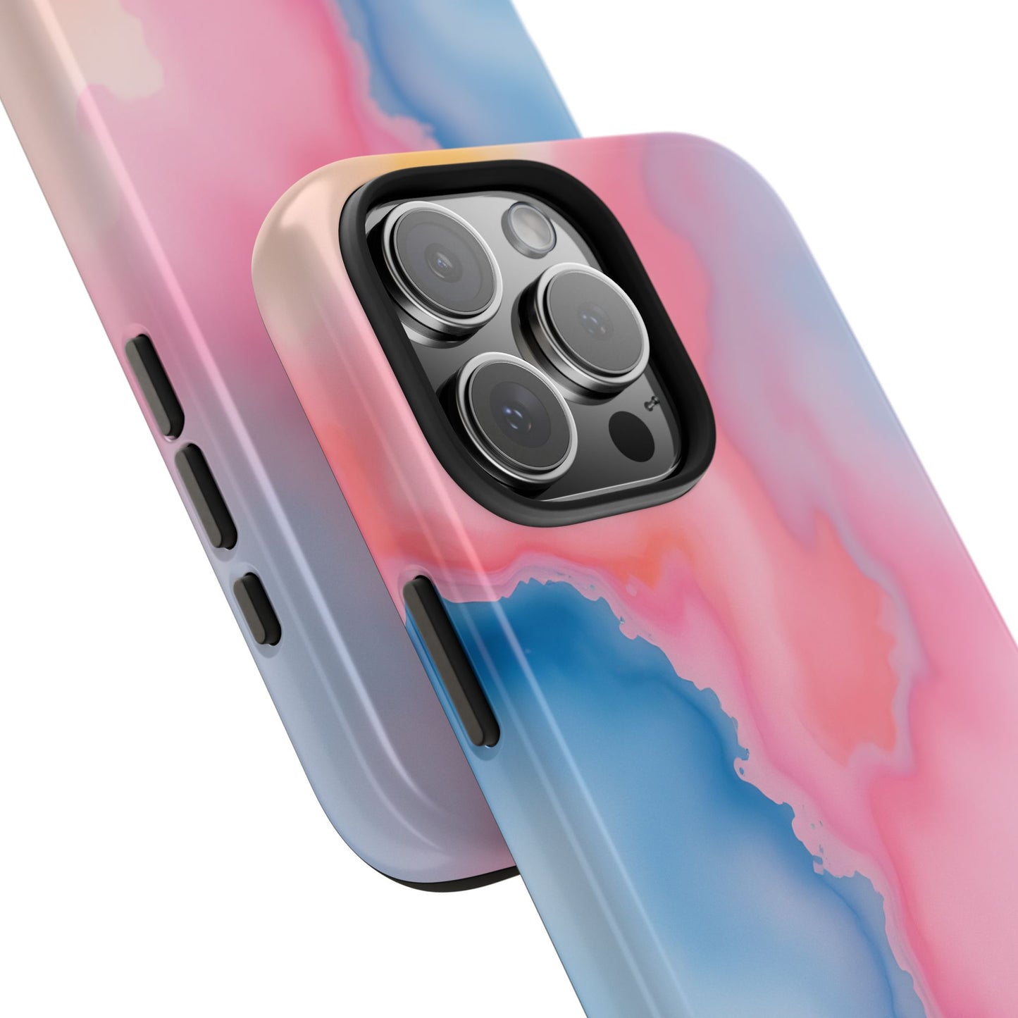 Painted Watercolor Tough Phone Case - Durable Protection with Artistic Vibes - for iPhone