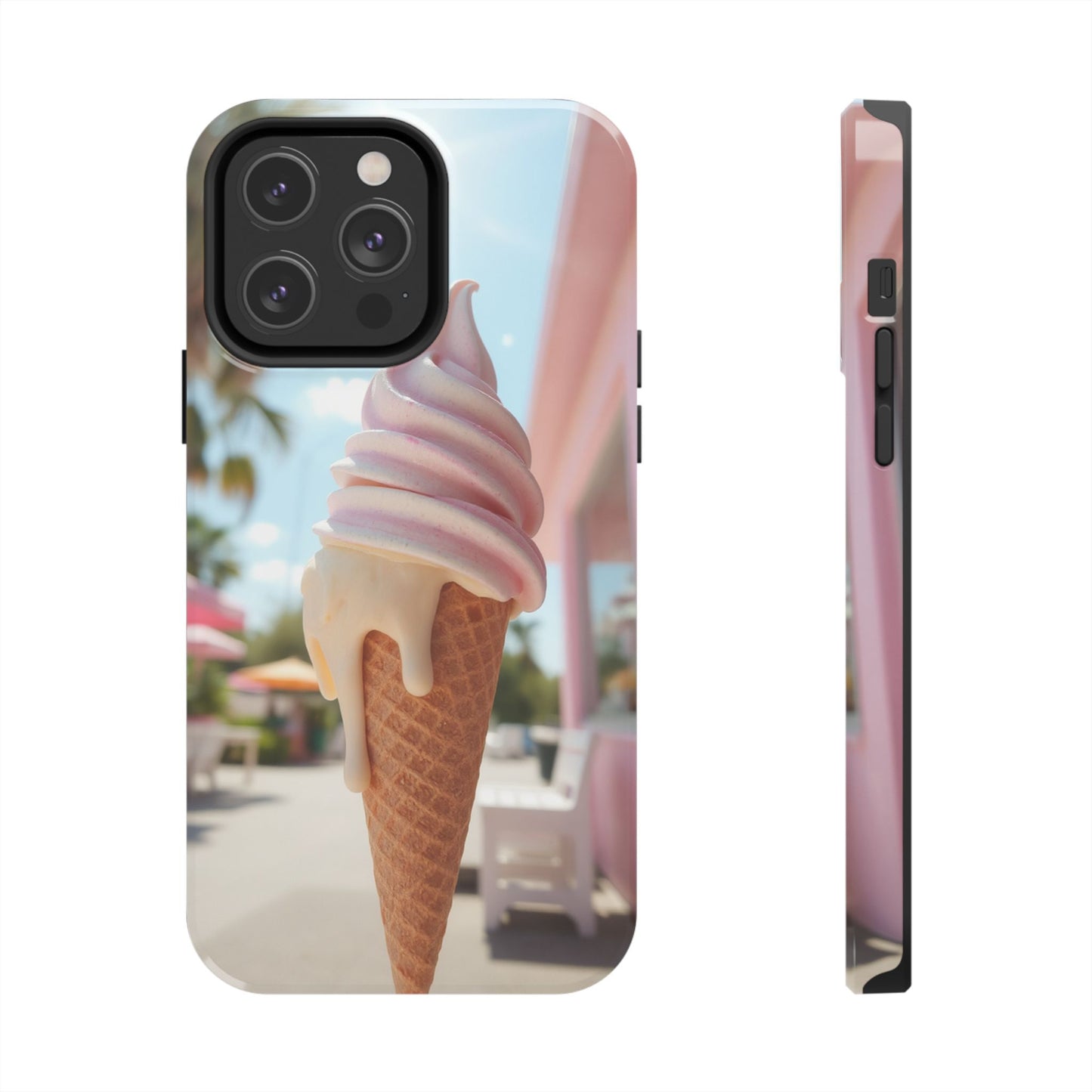Ice Cream Cone Phone Case – Tough and Stylish Protection