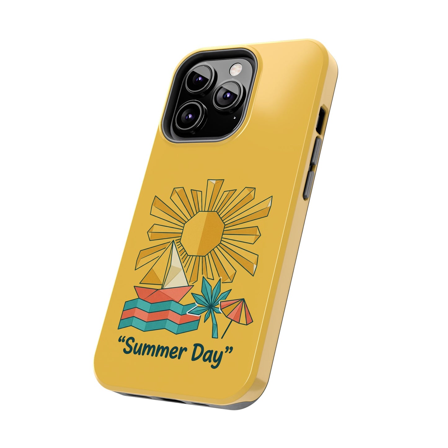 Summer Day Origami iPhone Case — Tough Protective Cover