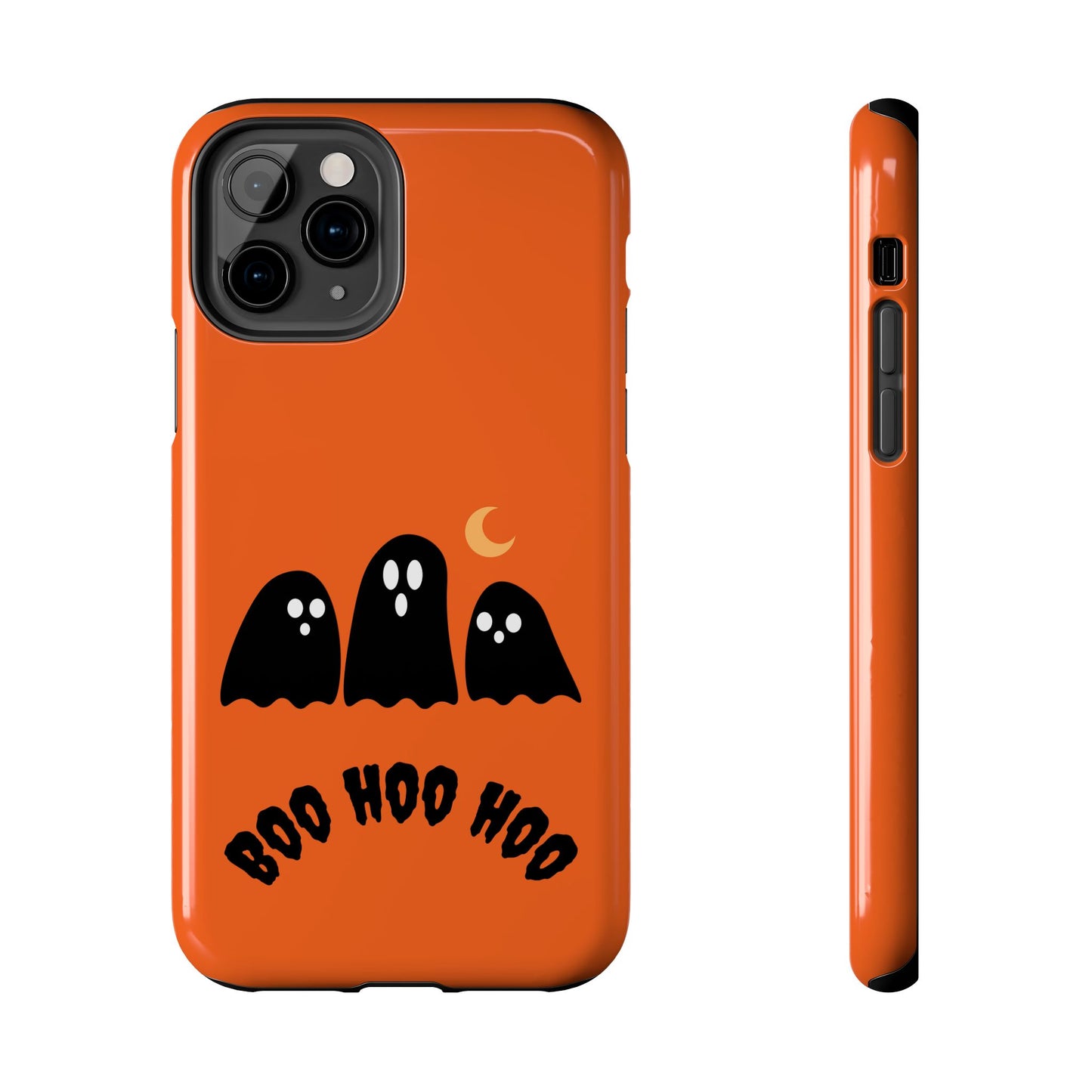 Halloween Ghost Phone Case - Boo Hoo Hoo Design - for iPhone