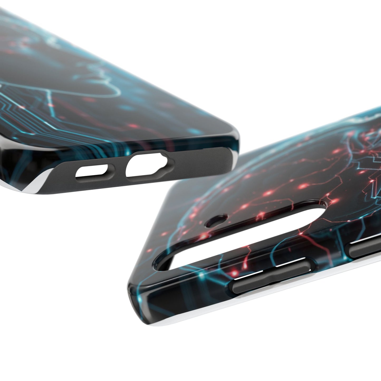 Futuristic Brain Design Tough Phone Case