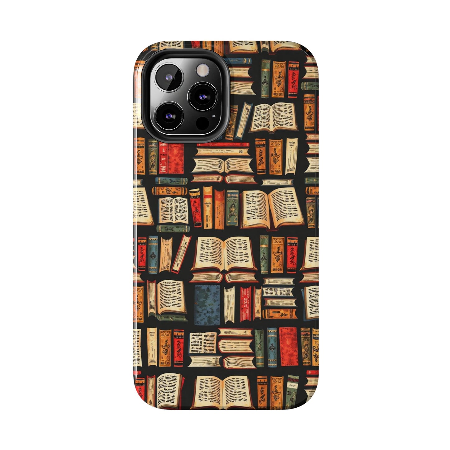 Book Lover Tough Phone Cases - Durable Protective Cases for Literature Fans