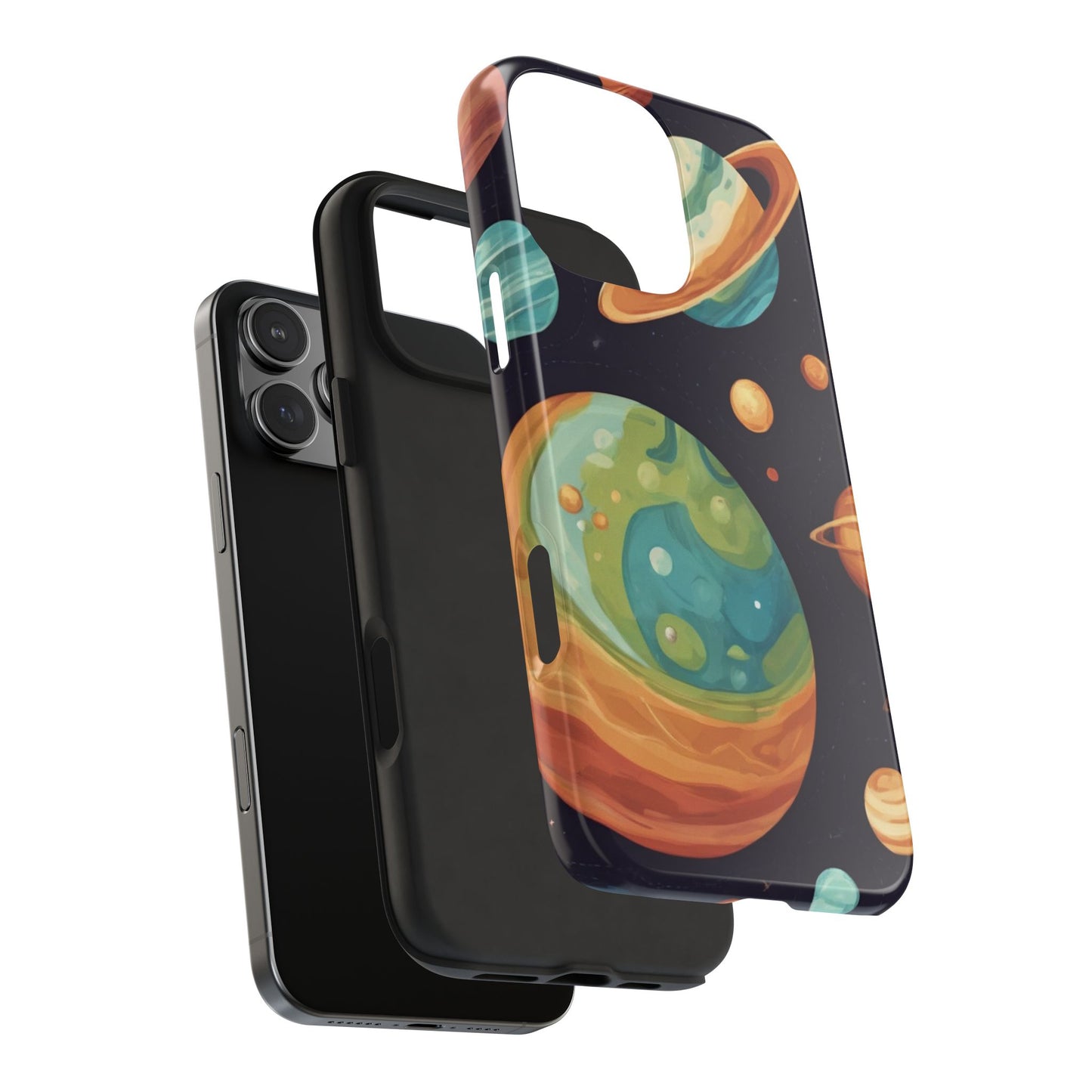 Cosmic Planet Phone Case - Durable Tough Protector for Space Lovers - for iPhone