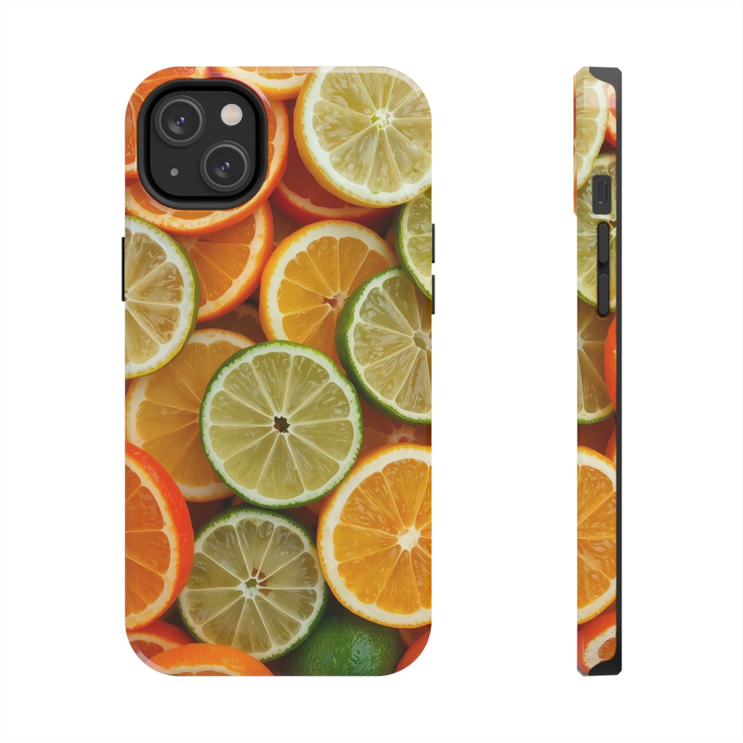 Citrus Slice Tough Phone Case – Vibrant Fruit Design for Summer Fun