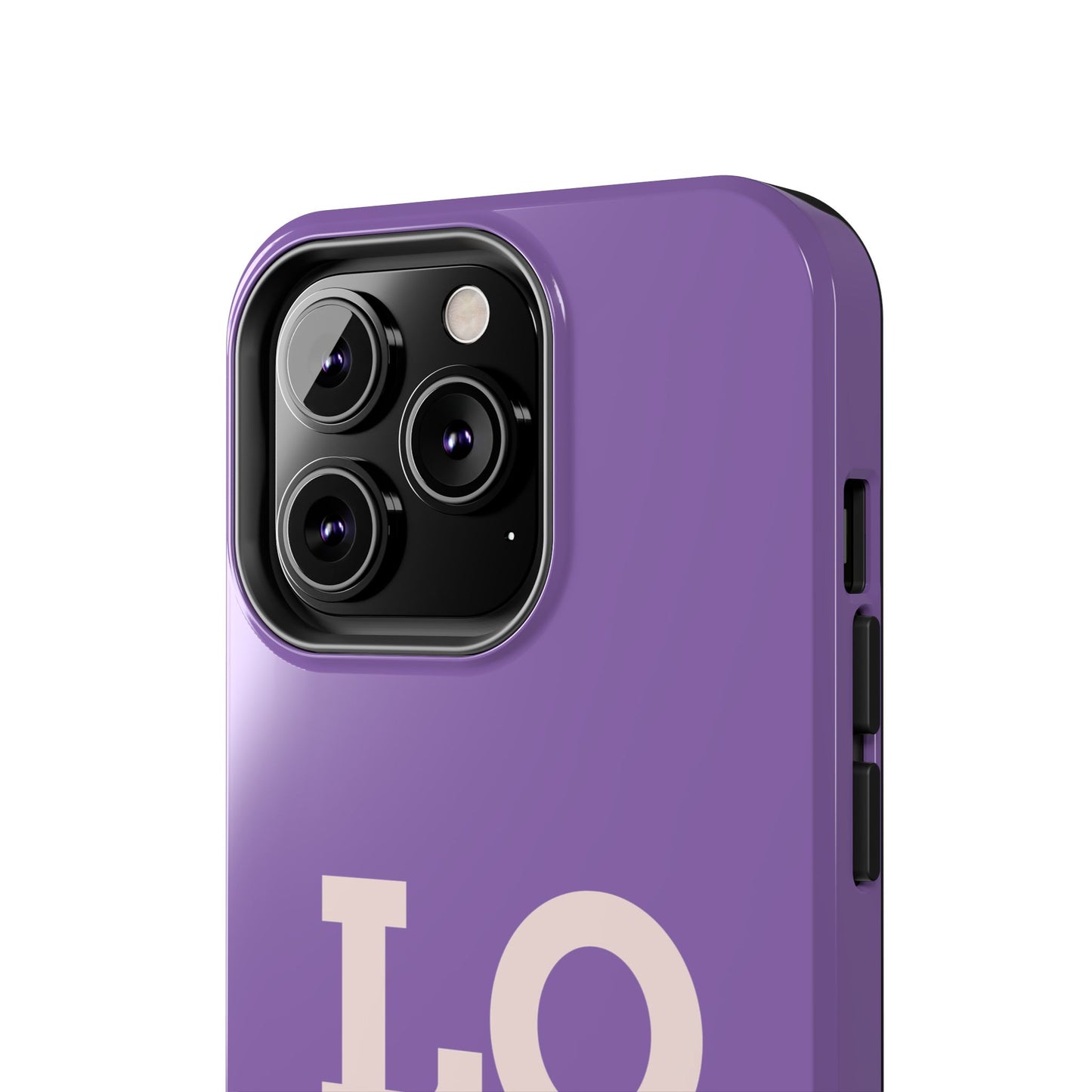 Purple Love Phone Case - Durable & Stylish Tough Case - for iPhone