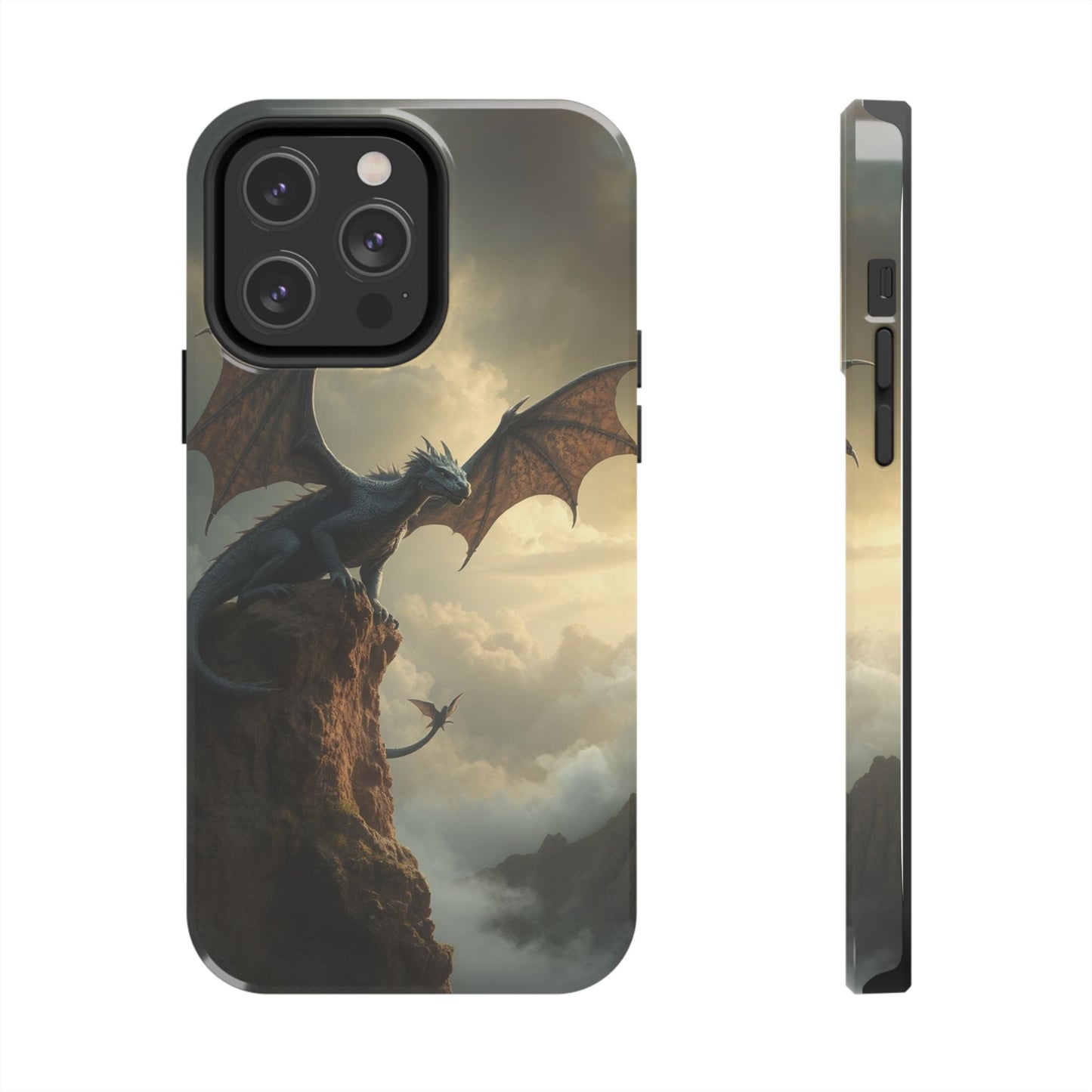 Dragon Fantasy Tough Phone Case - Durable Protection for Adventurers