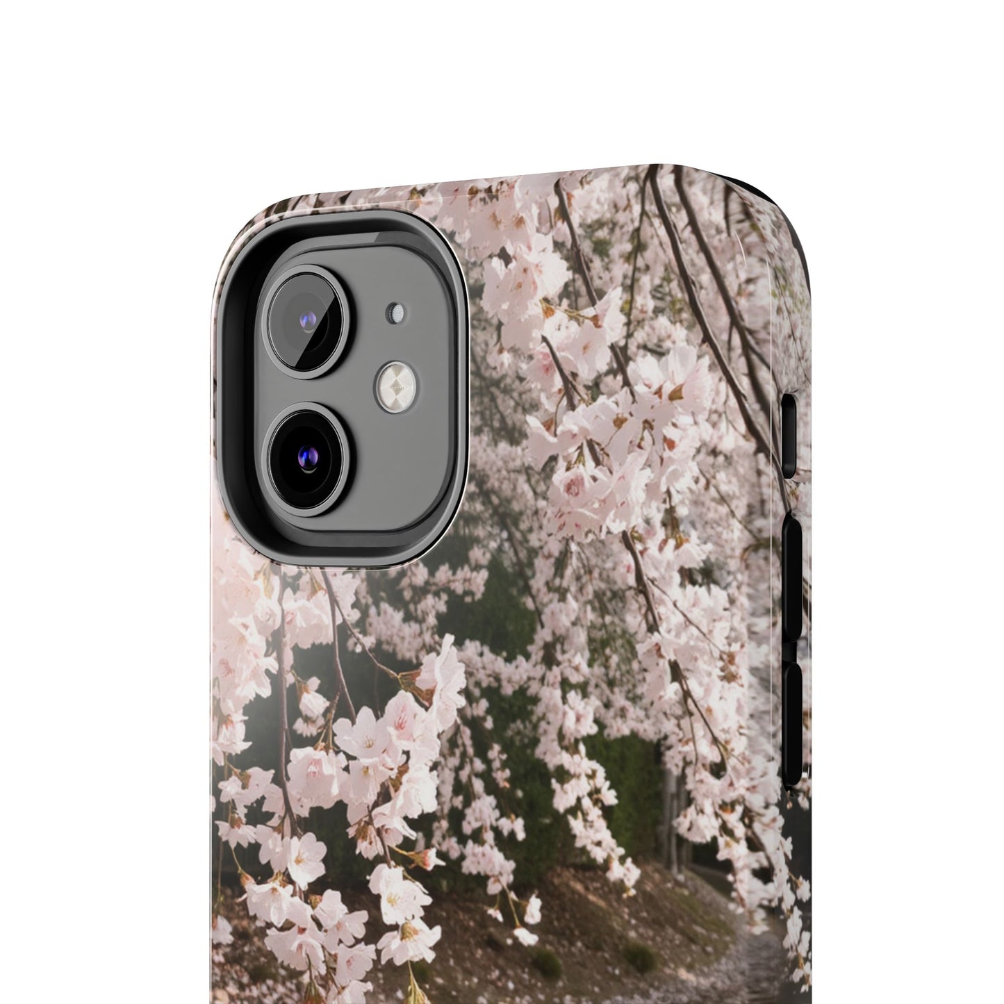 Cherry Blossom Tough Phone Cases - Durable Protection with Floral Serenity