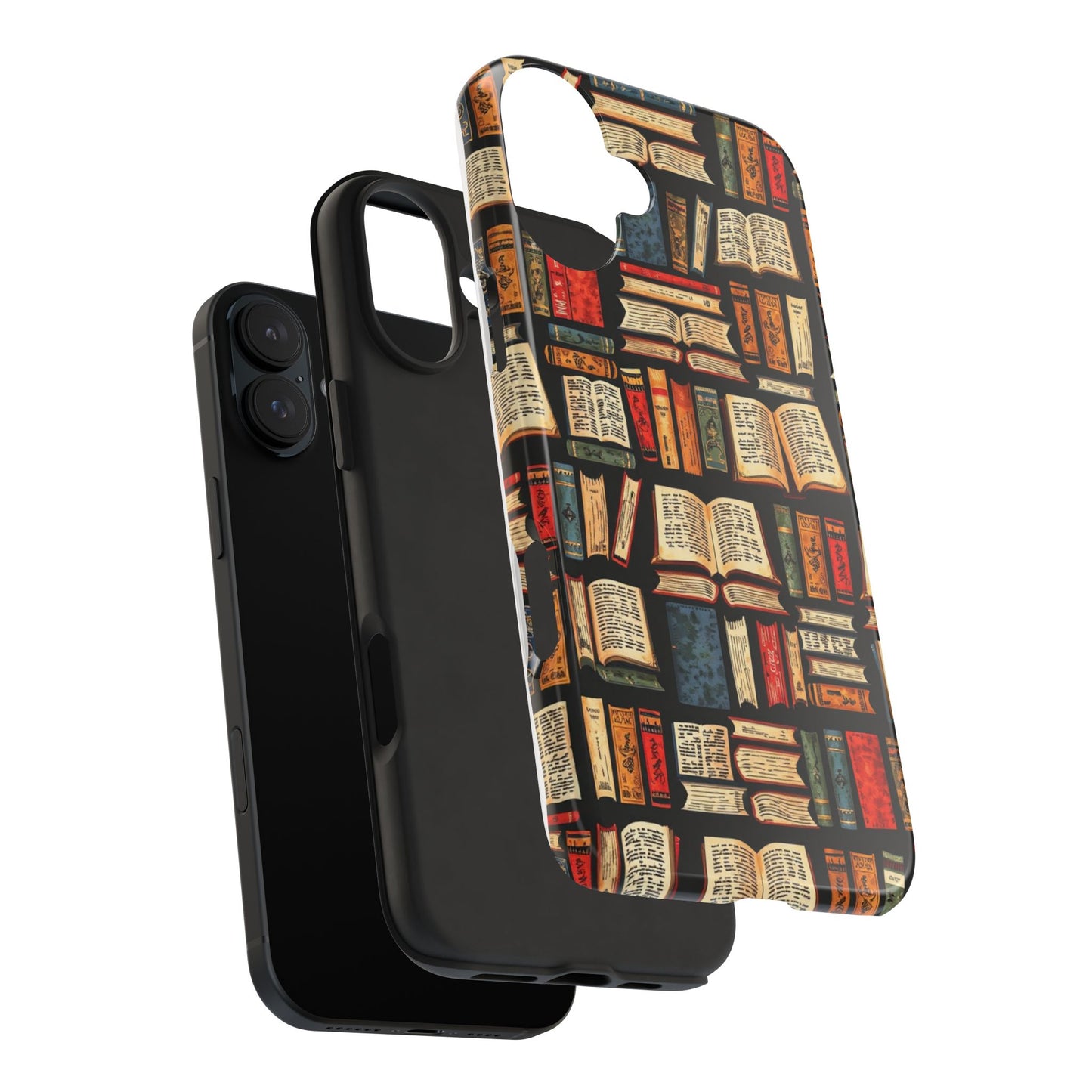 Book Lover Tough Phone Cases - Durable Protective Cases for Literature Fans