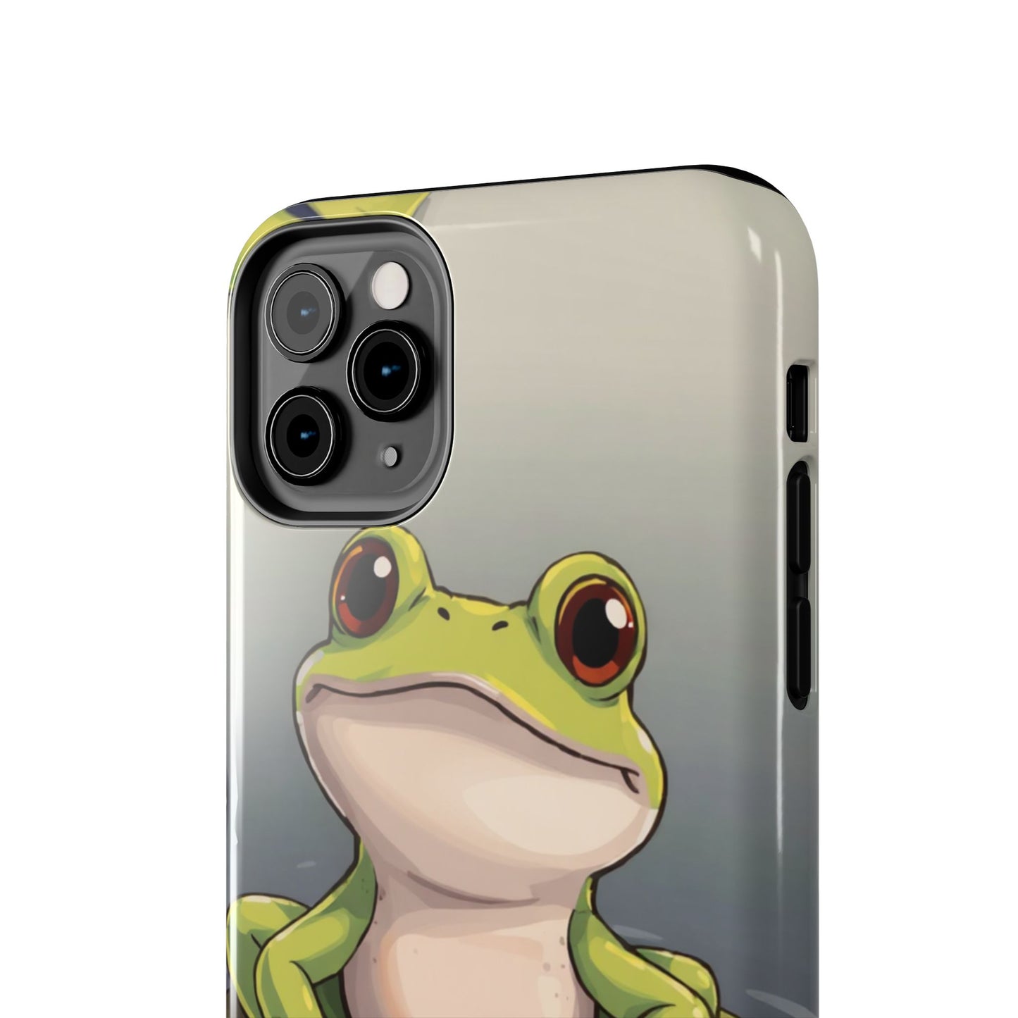 Cute Frog Tough Phone Case - Durable Protection with Nature Vibe