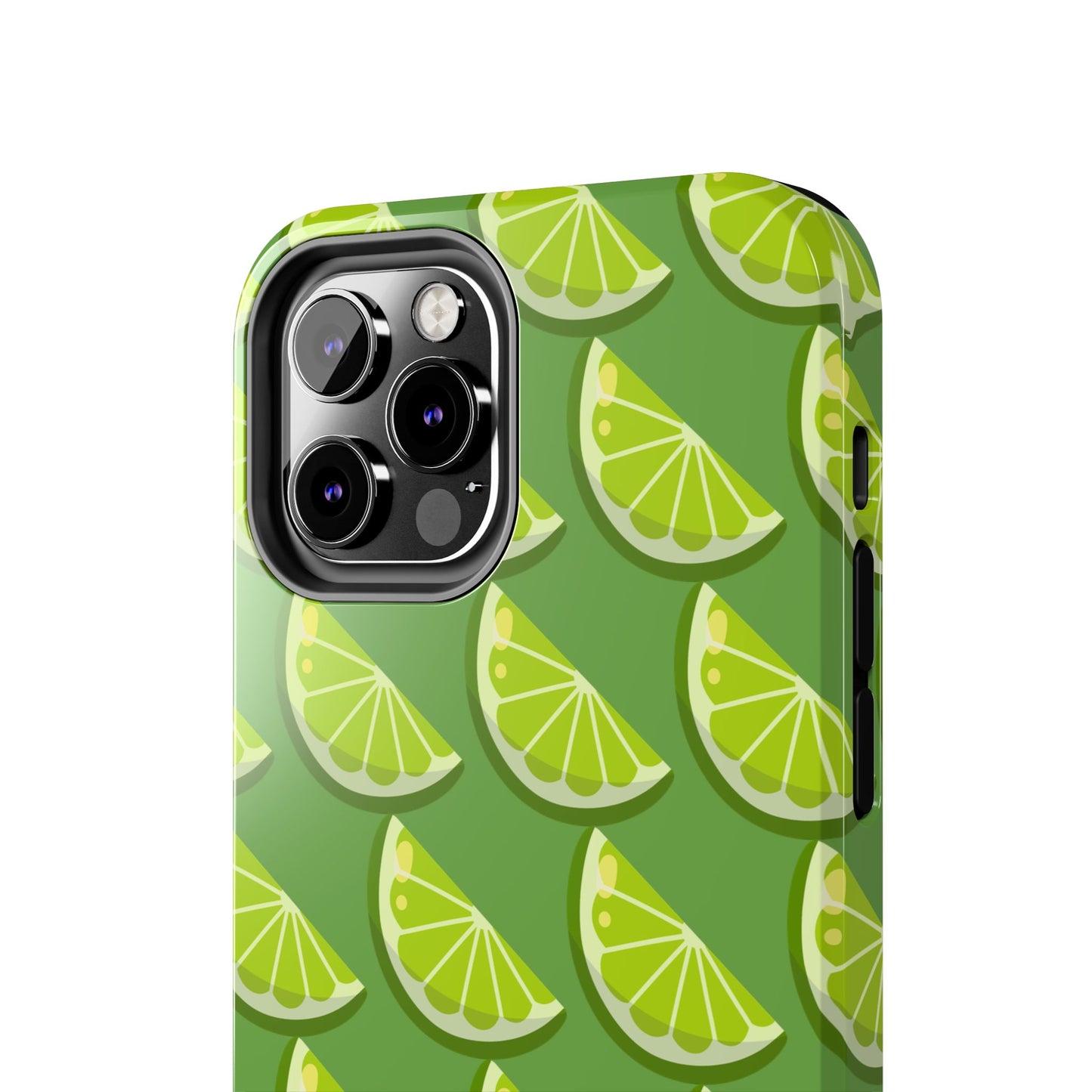Lime Slice Tough Phone Case - Green Party - for iPhone