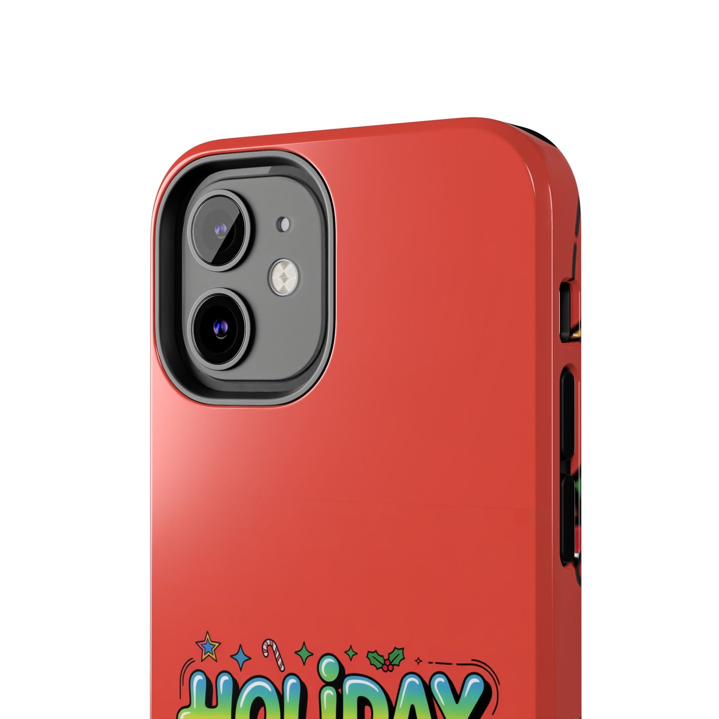 Holiday Mood ON Text - Tough Phone Case for iPhone