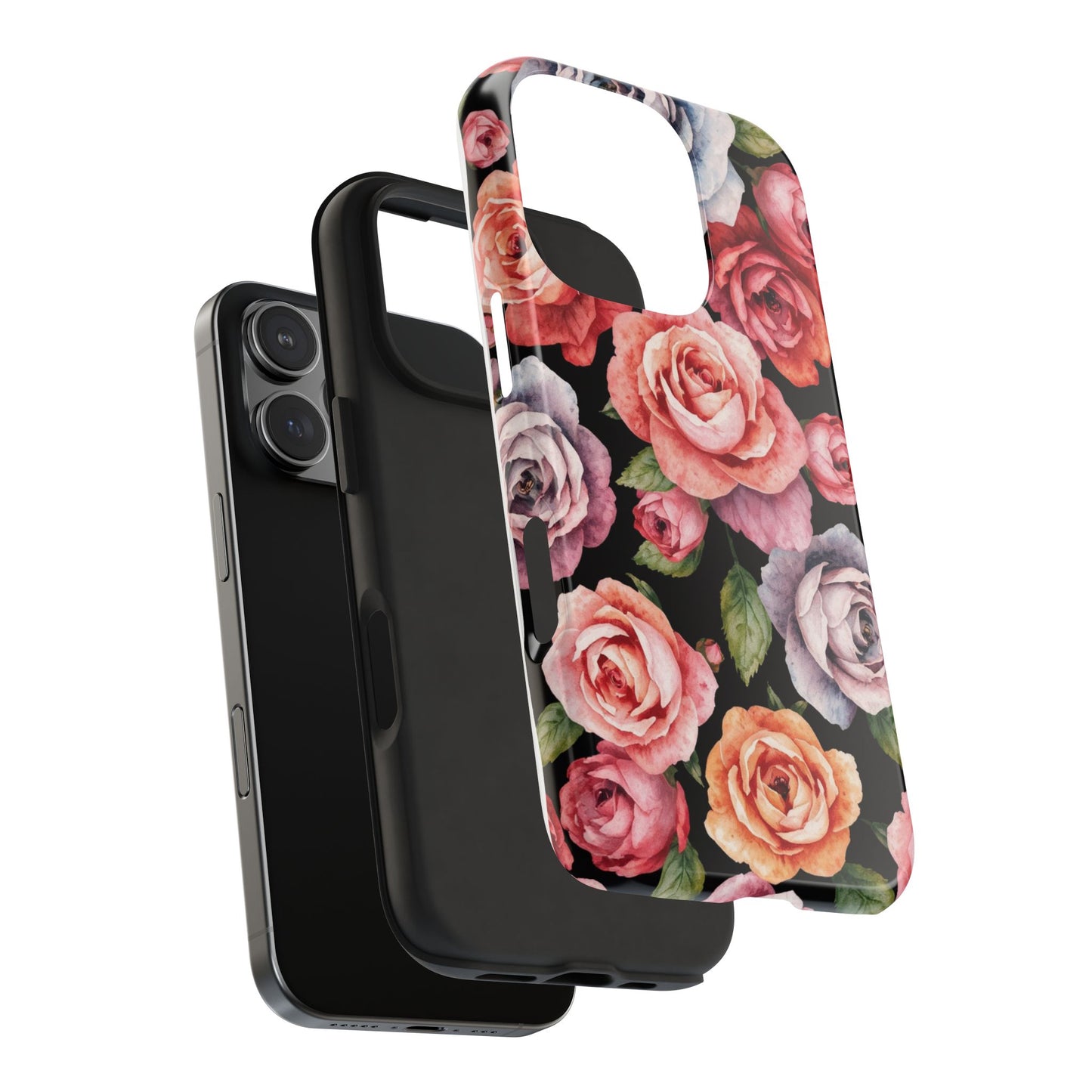 Elegant Floral Tough Phone Case - Perfect for Nature Lovers - for iPhone