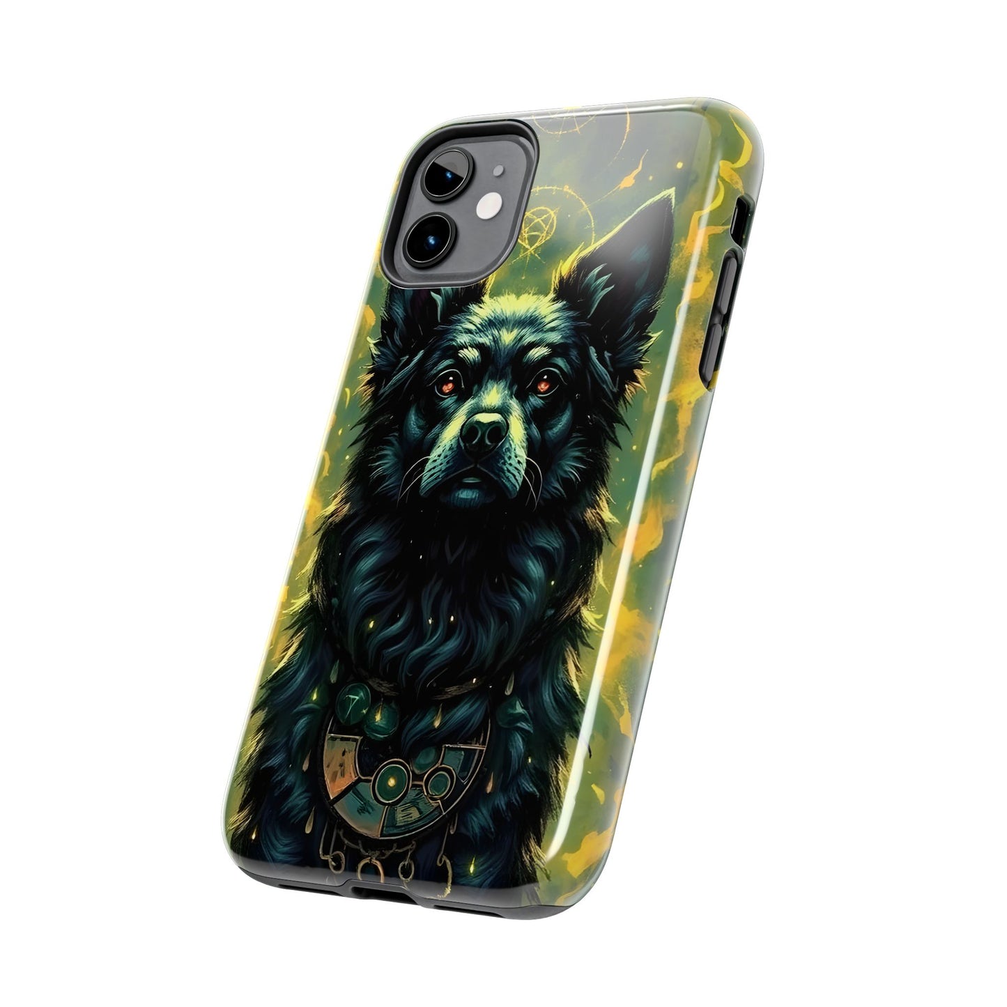 Mystical Dog Tribe Phone Case - Tough and Stylish for Pet Lovers - for iPhone