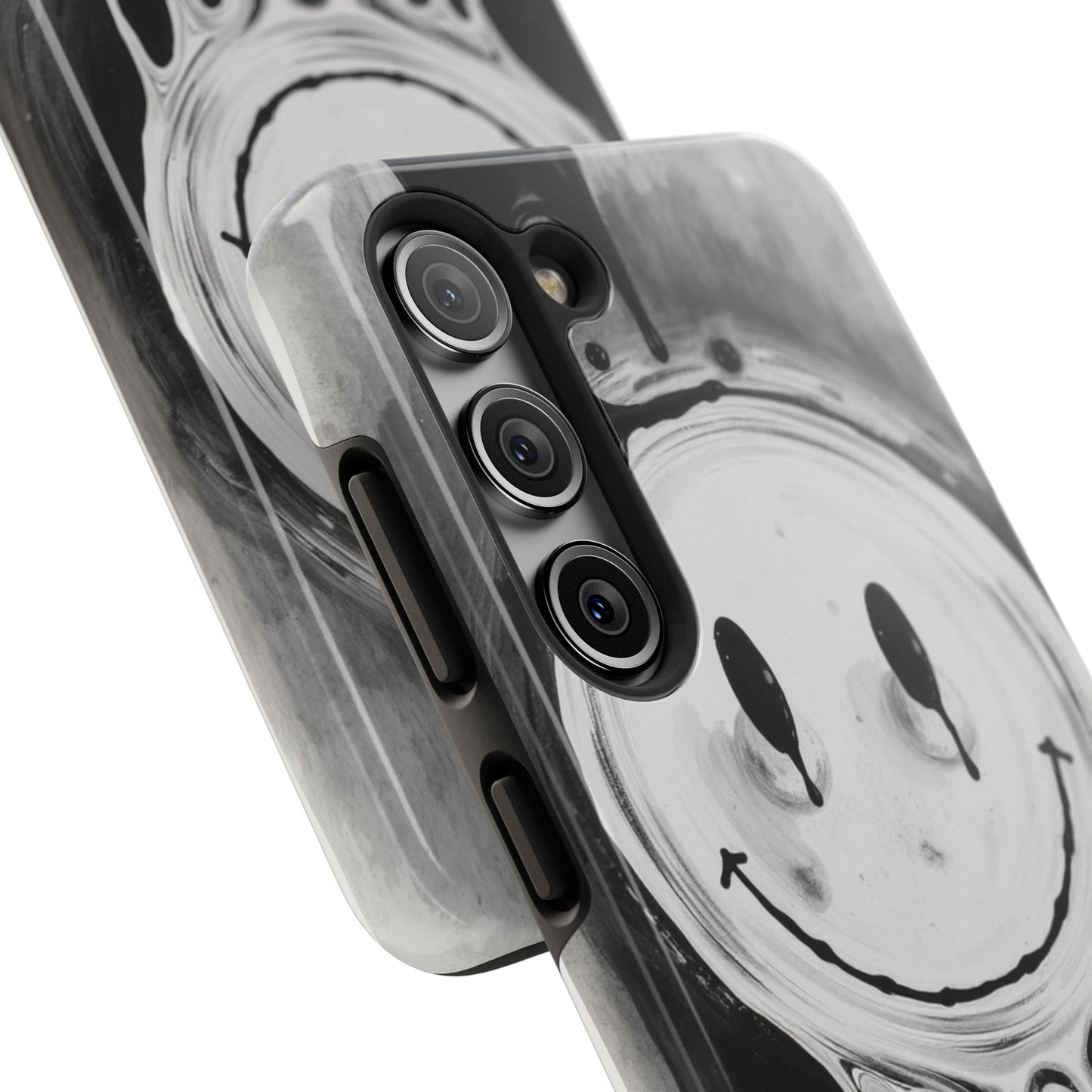 Dripping Smiley Tough Phone Case - Stylish & Durable Protection