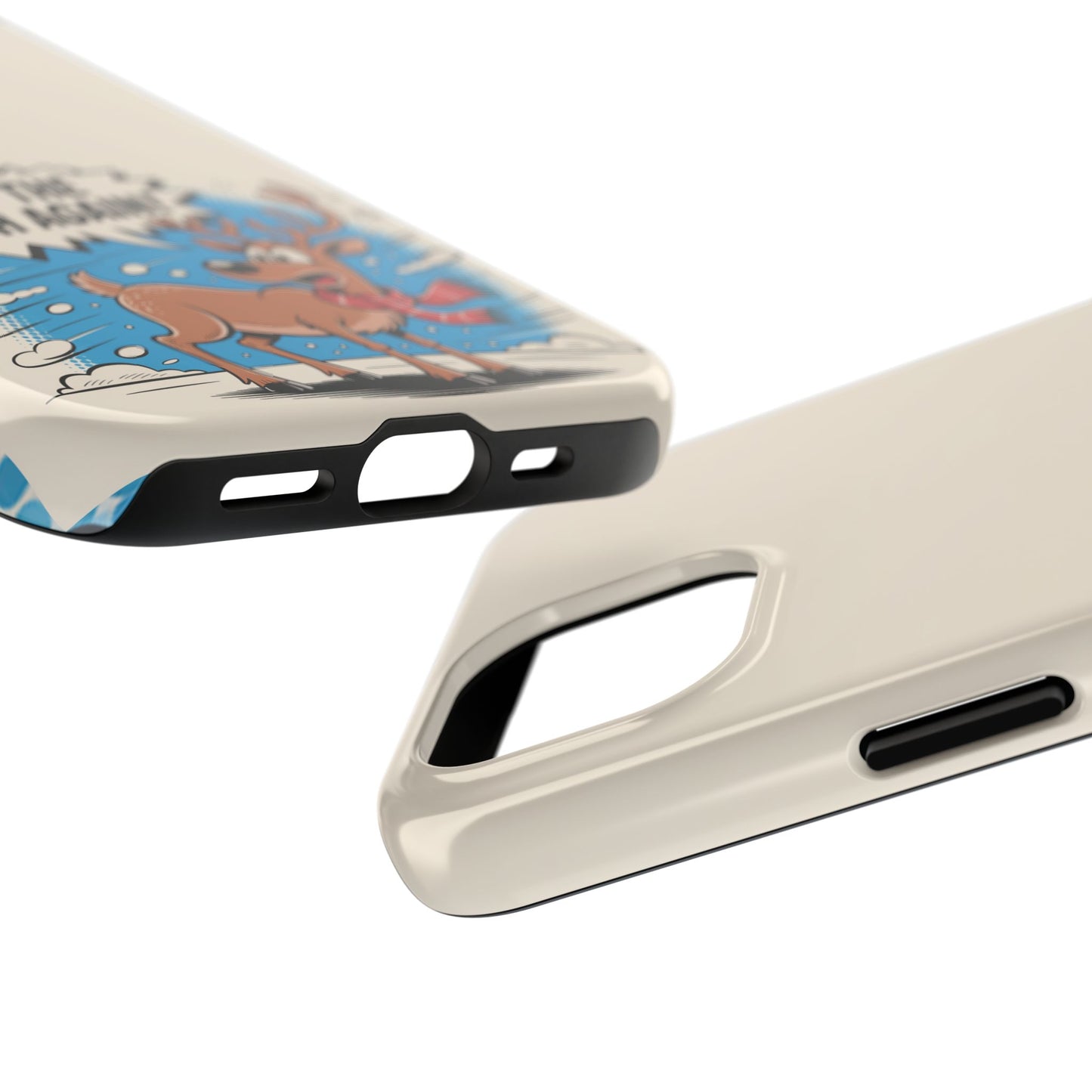 Festive Phone Case: "I Lost the Sleigh Again!" for iPhone