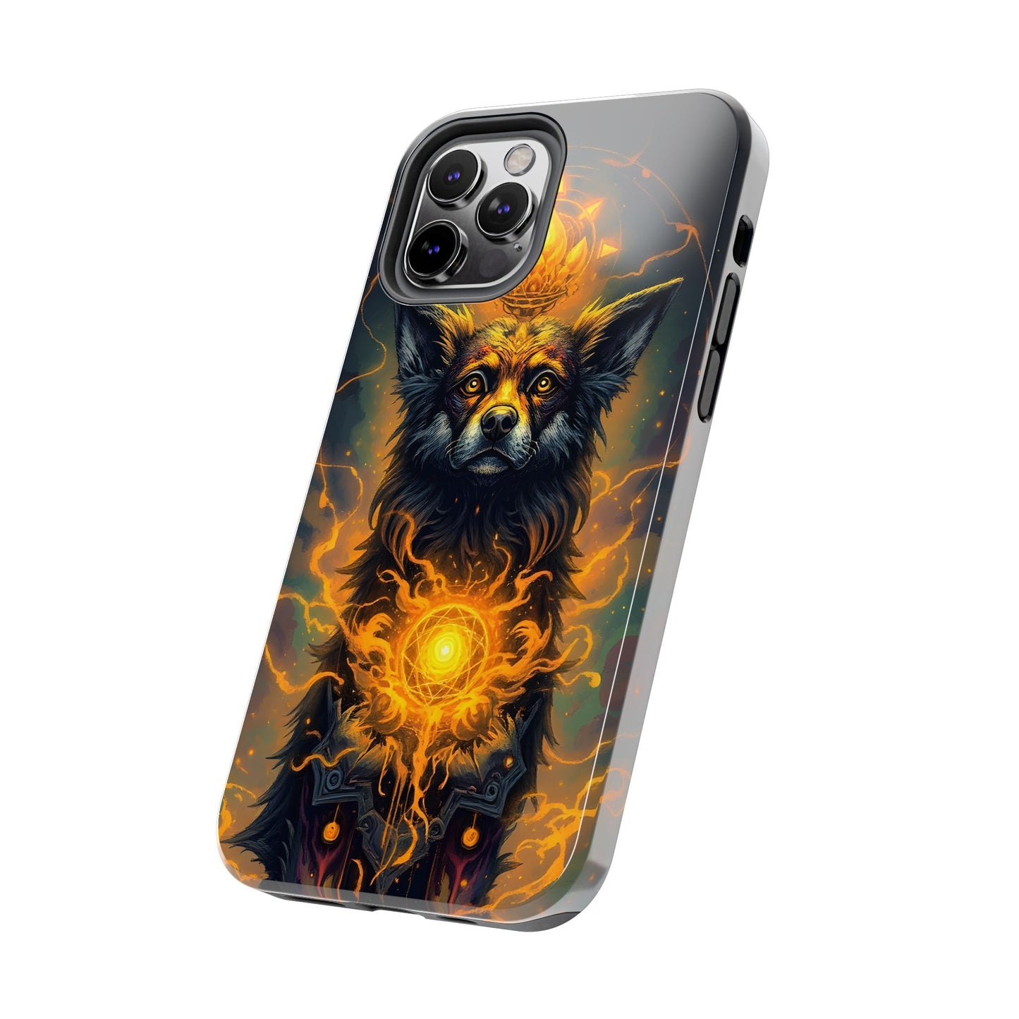 Mystical Dog of Light - Tough Phone Case - Durable Protection with Inspired Artwork - for iPhone