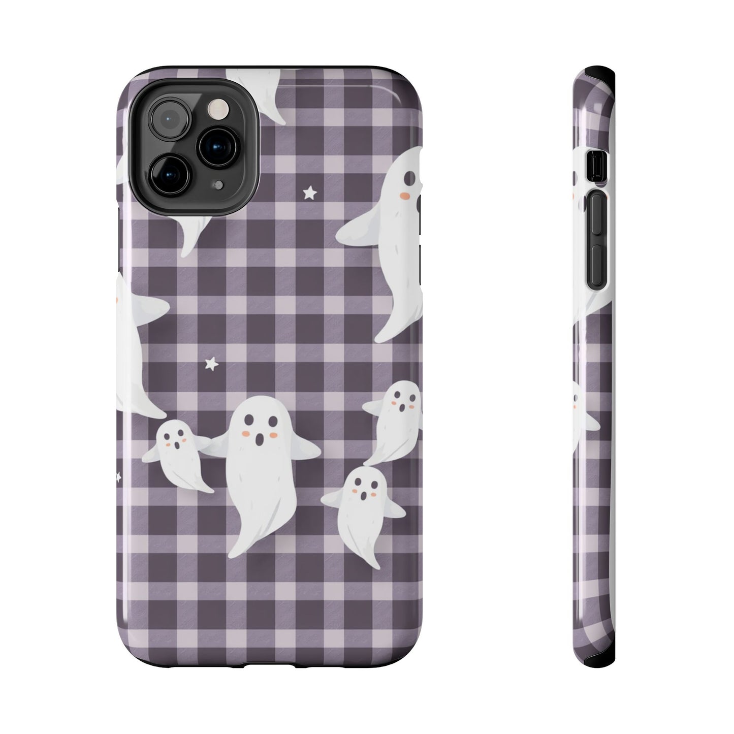 Cute Ghosts Tough Phone Case - Whimsical Halloween Design for Spooky Vibes