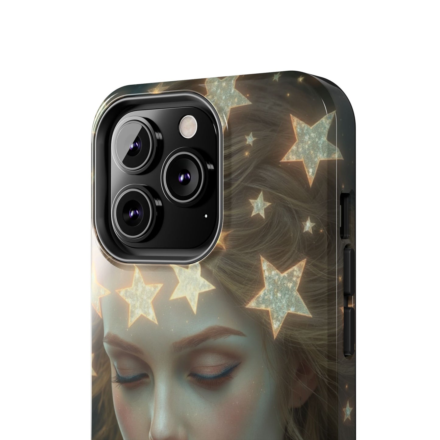 Celestial Dream Tough Phone Case - Artistic Starry Design for Style Enthusiasts