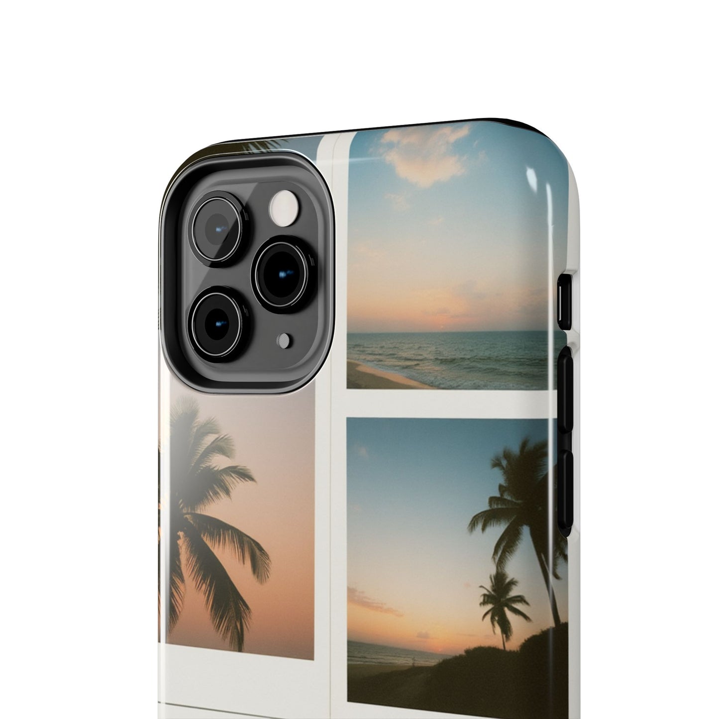 Tropical Sunset Tough Phone Case - Beach Vibes for Summer Adventures