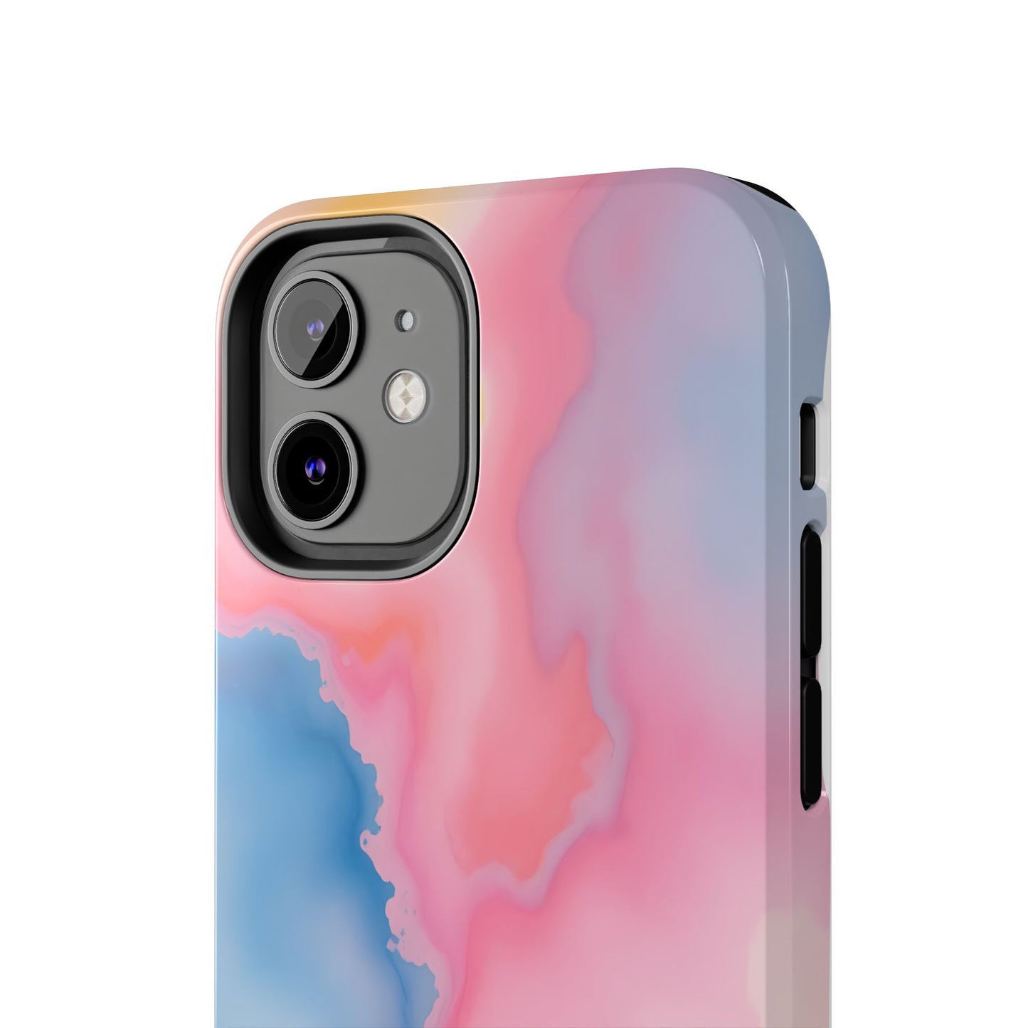 Painted Watercolor Tough Phone Case - Durable Protection with Artistic Vibes - for iPhone