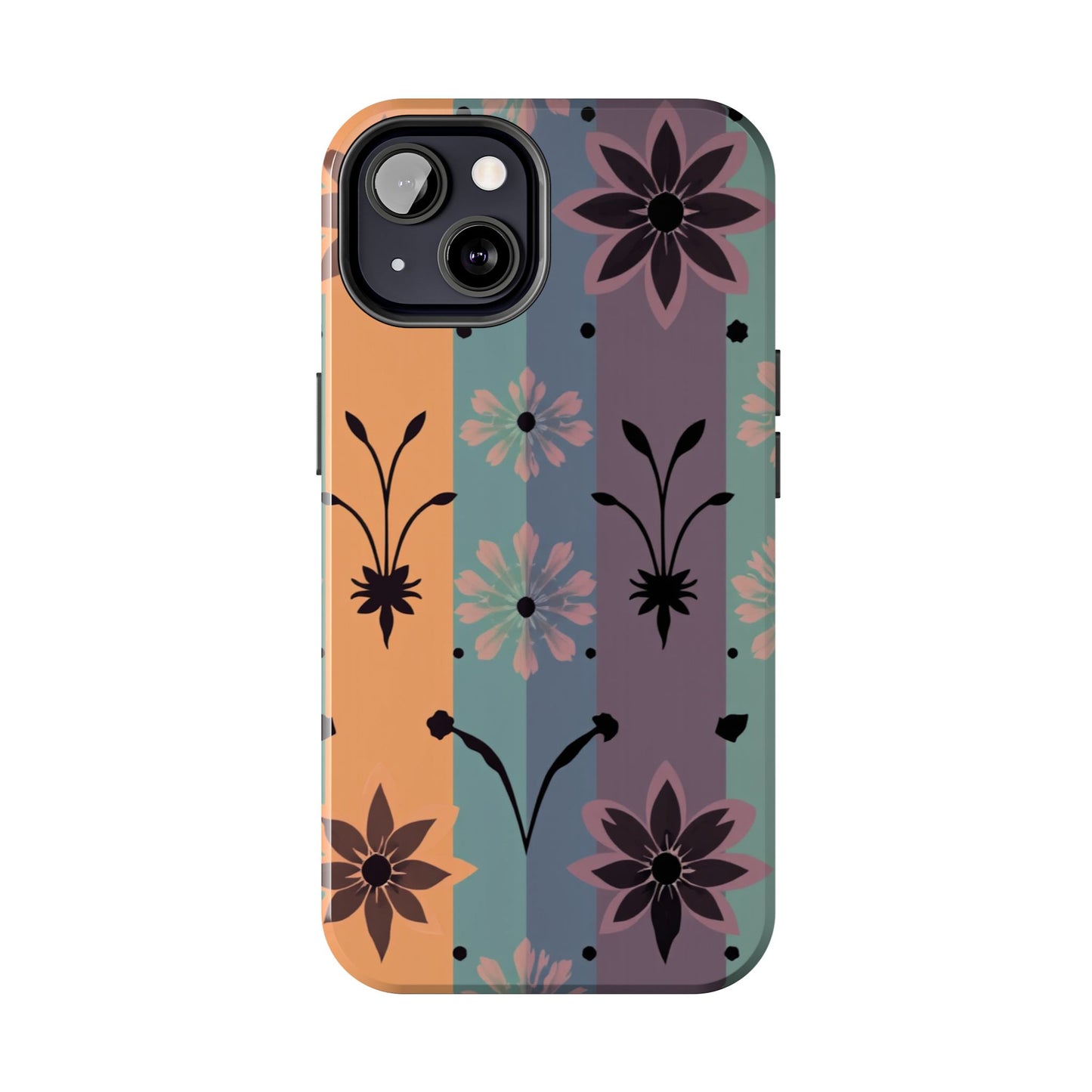 Boho Floral Tough Phone Cases - Durable & Stylish Protection - for iPhone