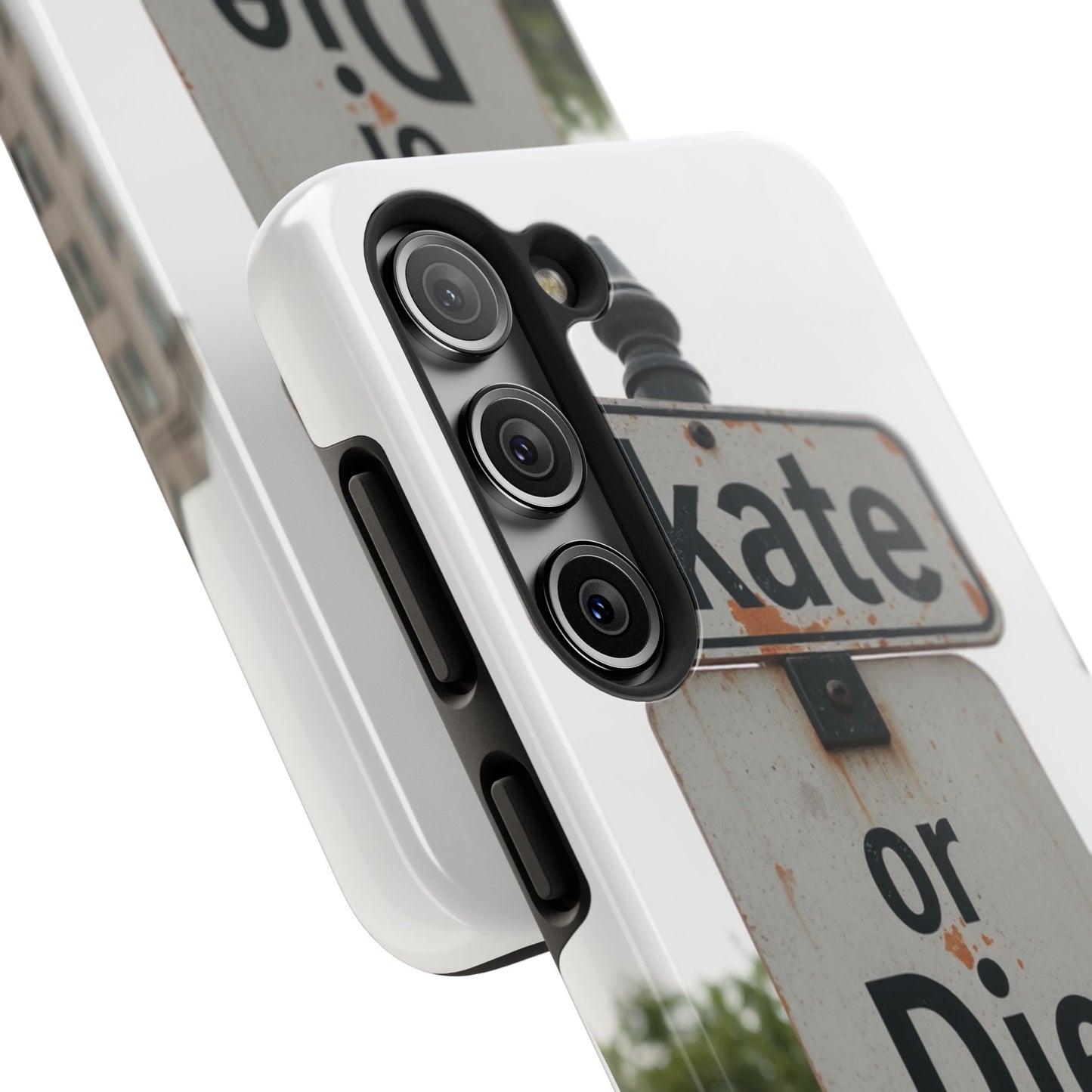 Skate or Die Tough Phone Case - Durable Protection for Skaters