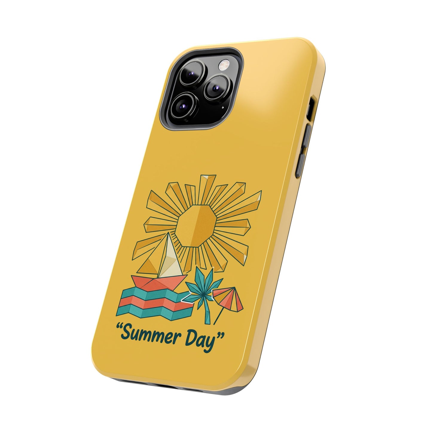 Summer Day Origami iPhone Case — Tough Protective Cover