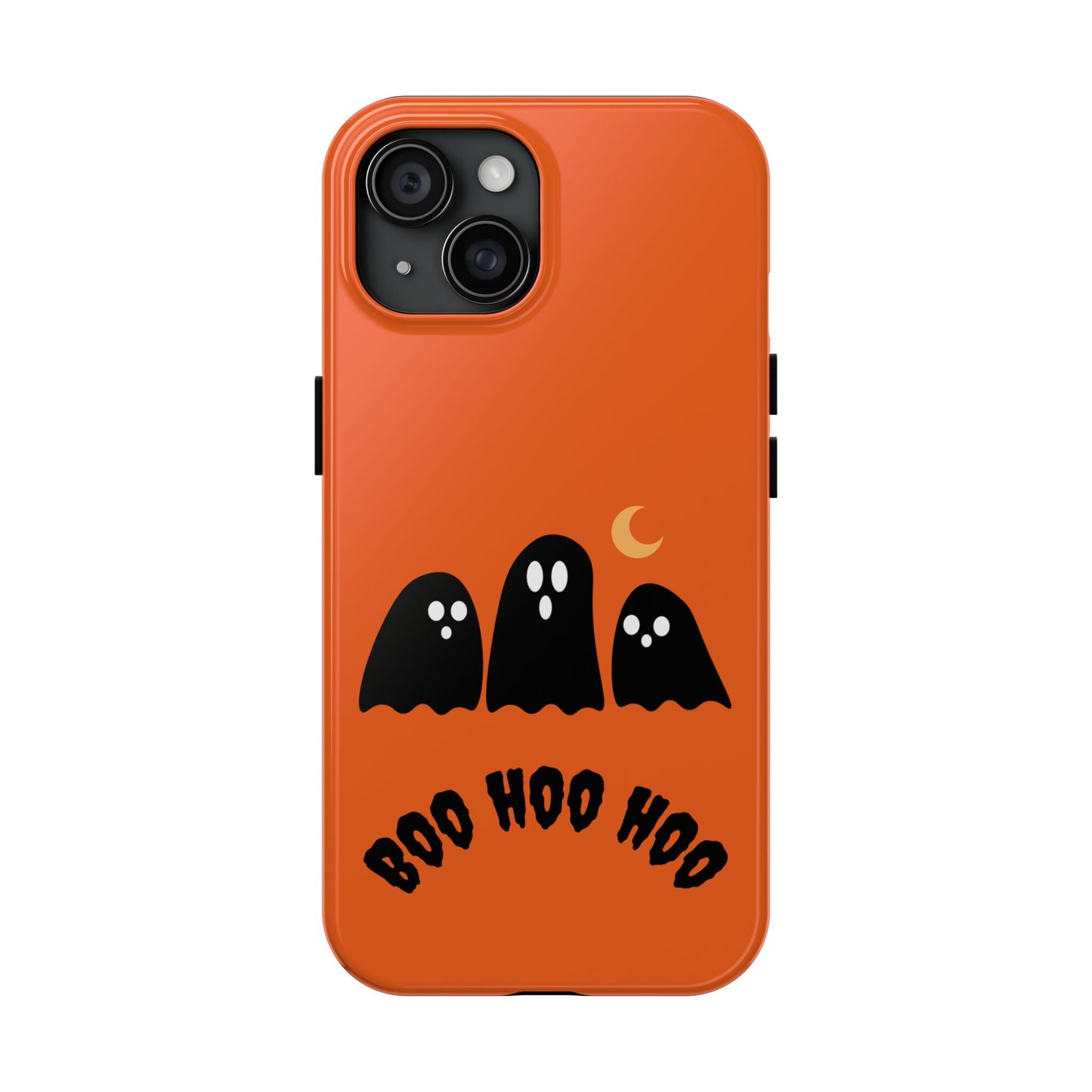 Halloween Ghost Phone Case - Boo Hoo Hoo Design - for iPhone