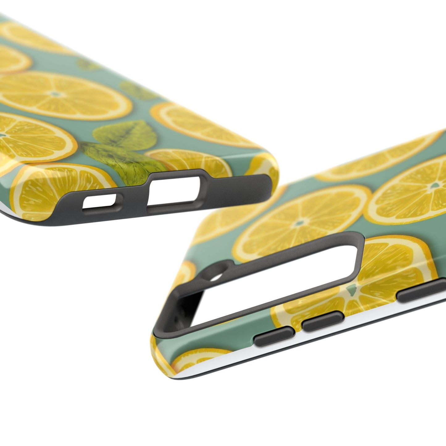 Tough Lemon Pattern Phone Case - Vibrant Citrus Design for Summer Vibes - for iPhone
