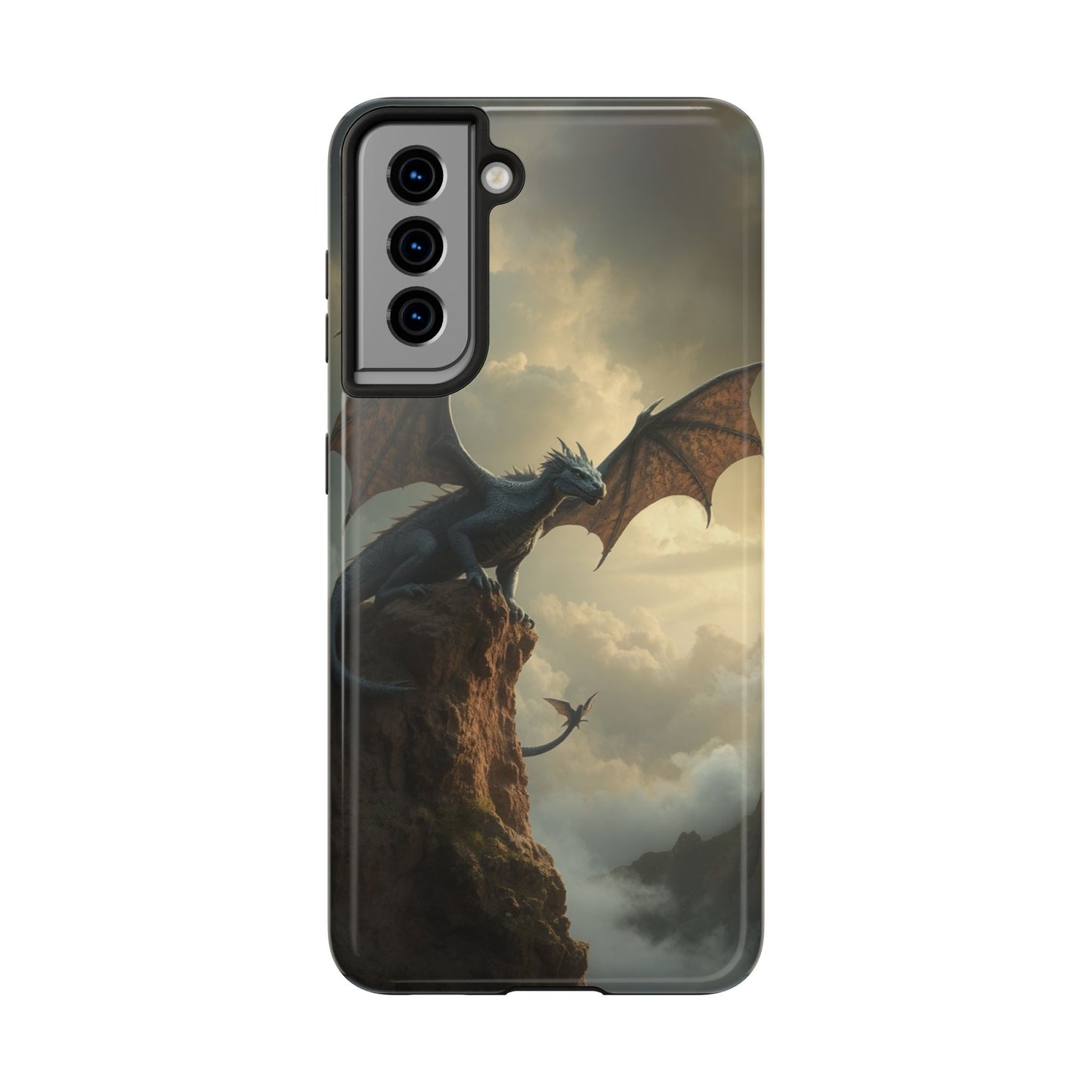 Dragon Fantasy Tough Phone Case - Durable Protection for Adventurers