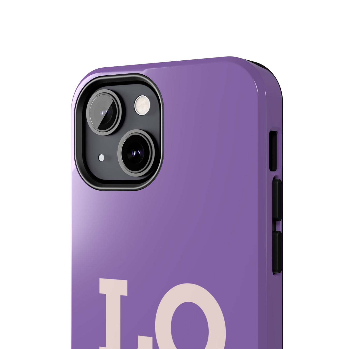 Purple Love Phone Case - Durable & Stylish Tough Case - for iPhone