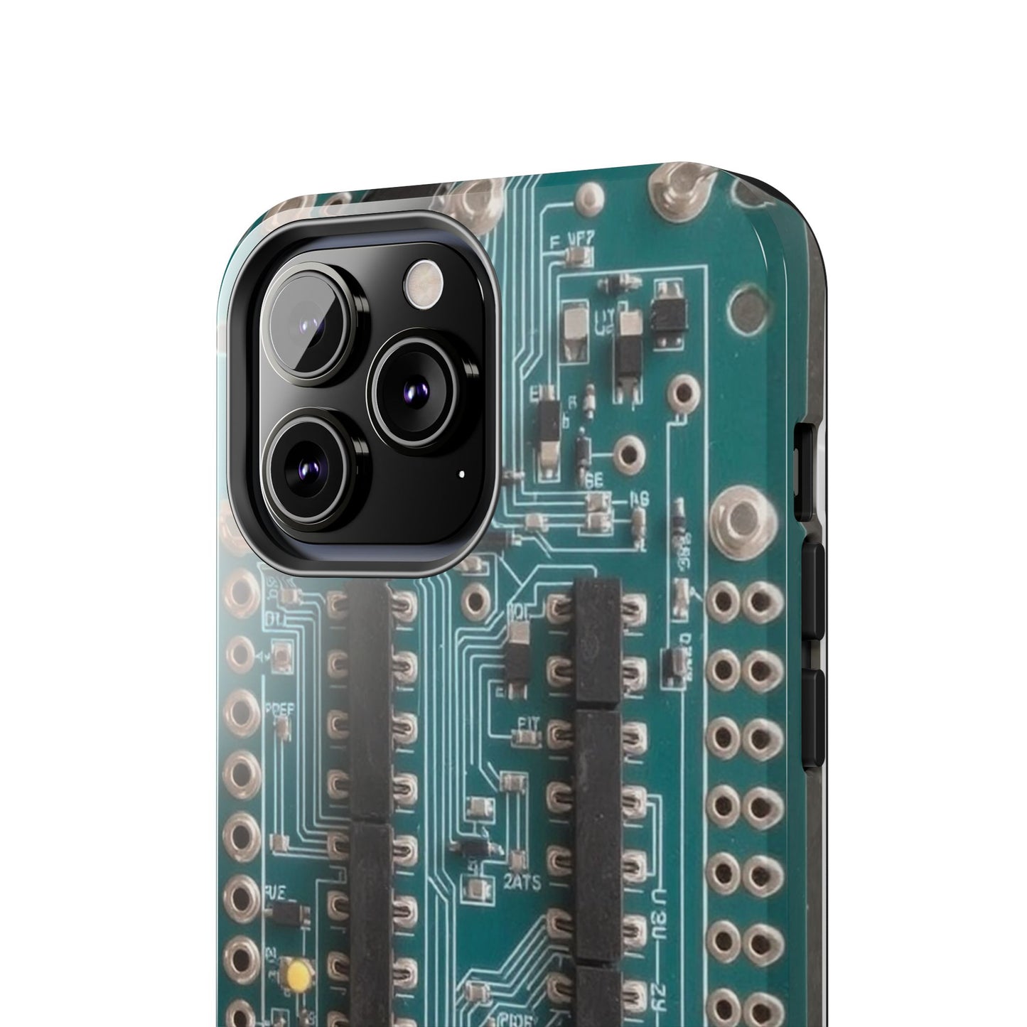Old Circuits Design Tough Phone Case - for iPhone
