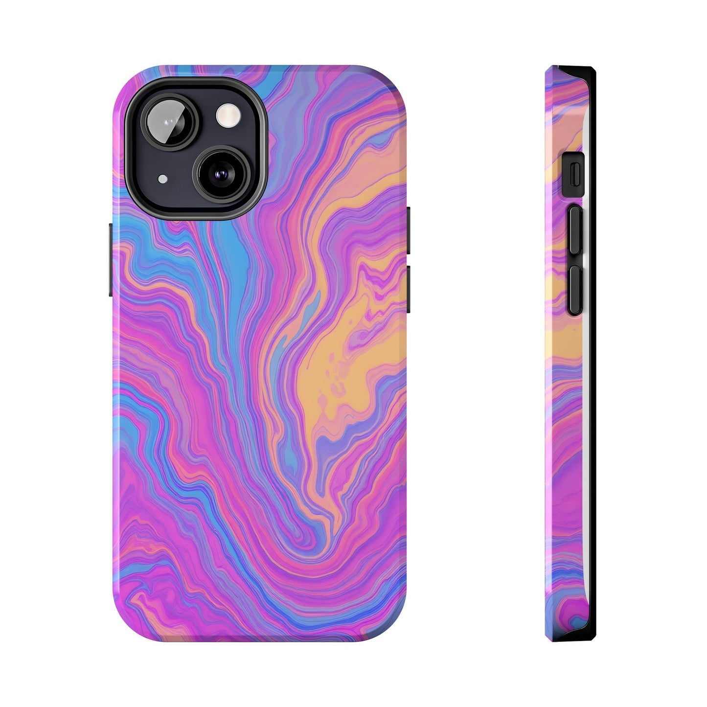 Pop Art Liquid Texture Marble Phone Case - Tough & Stylish Design - for iPhone