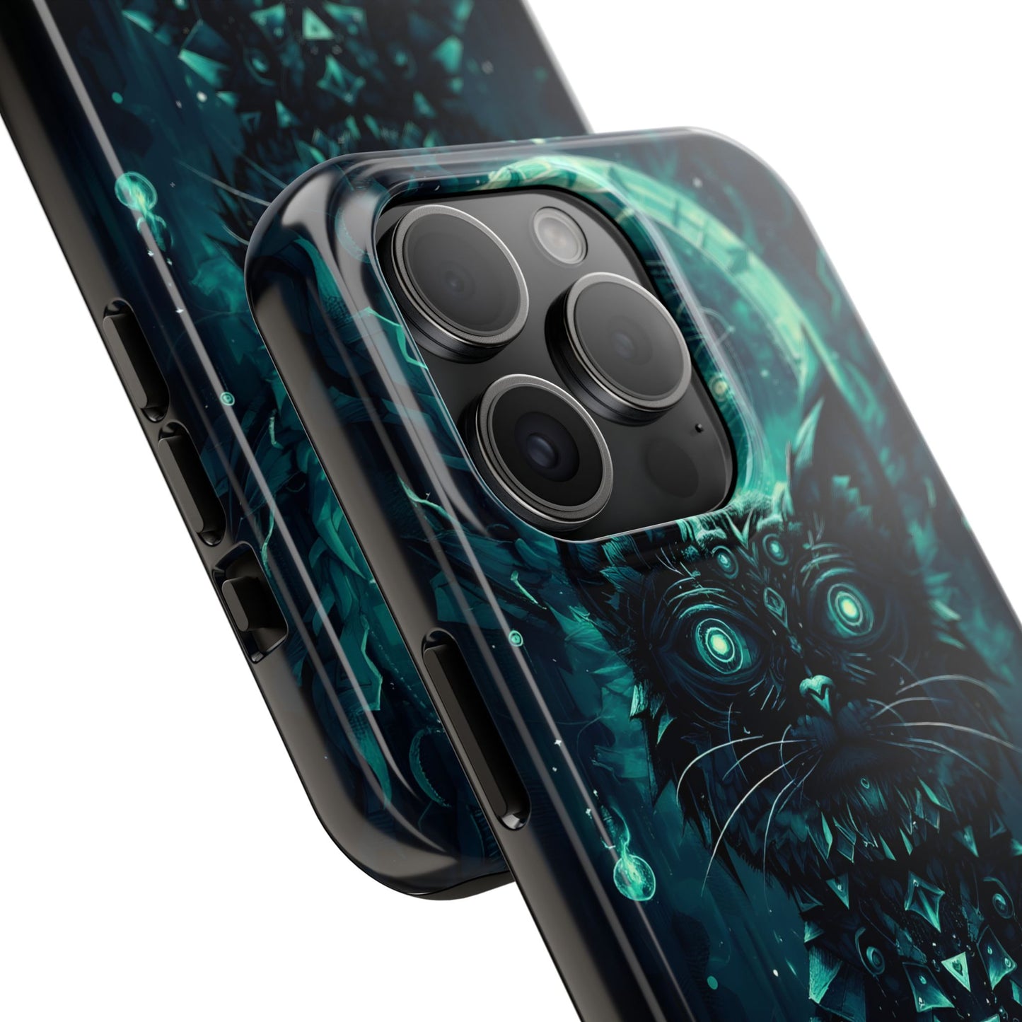 Mystical Dark Cat Phone Case - Tough Protective Cover for Cat Lovers - for iPhone