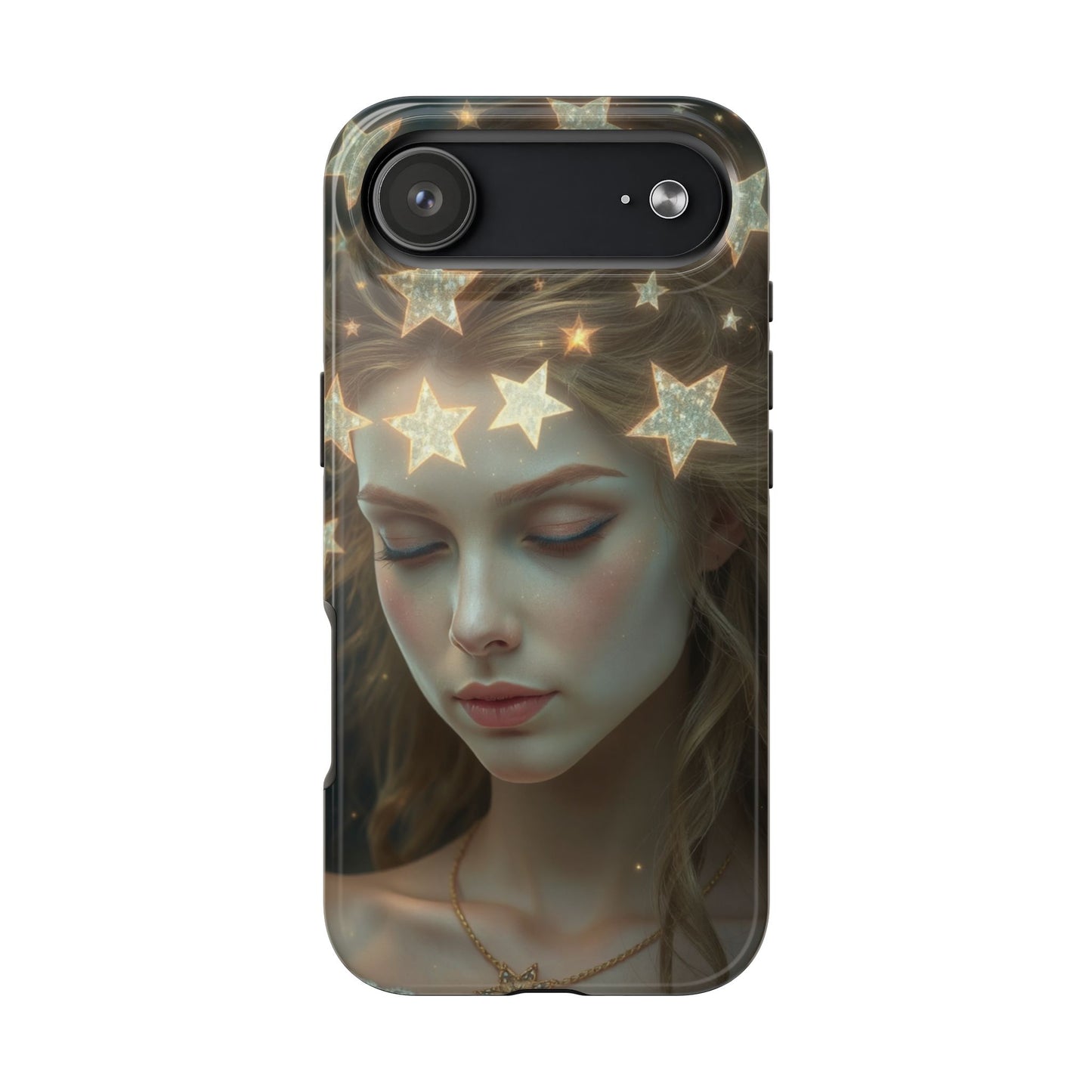 Celestial Dream Tough Phone Case - Artistic Starry Design for Style Enthusiasts