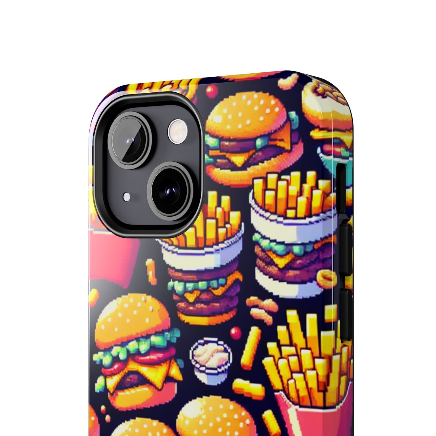Retro Fast Food Phone Case - Tough and Durable - for iPhone