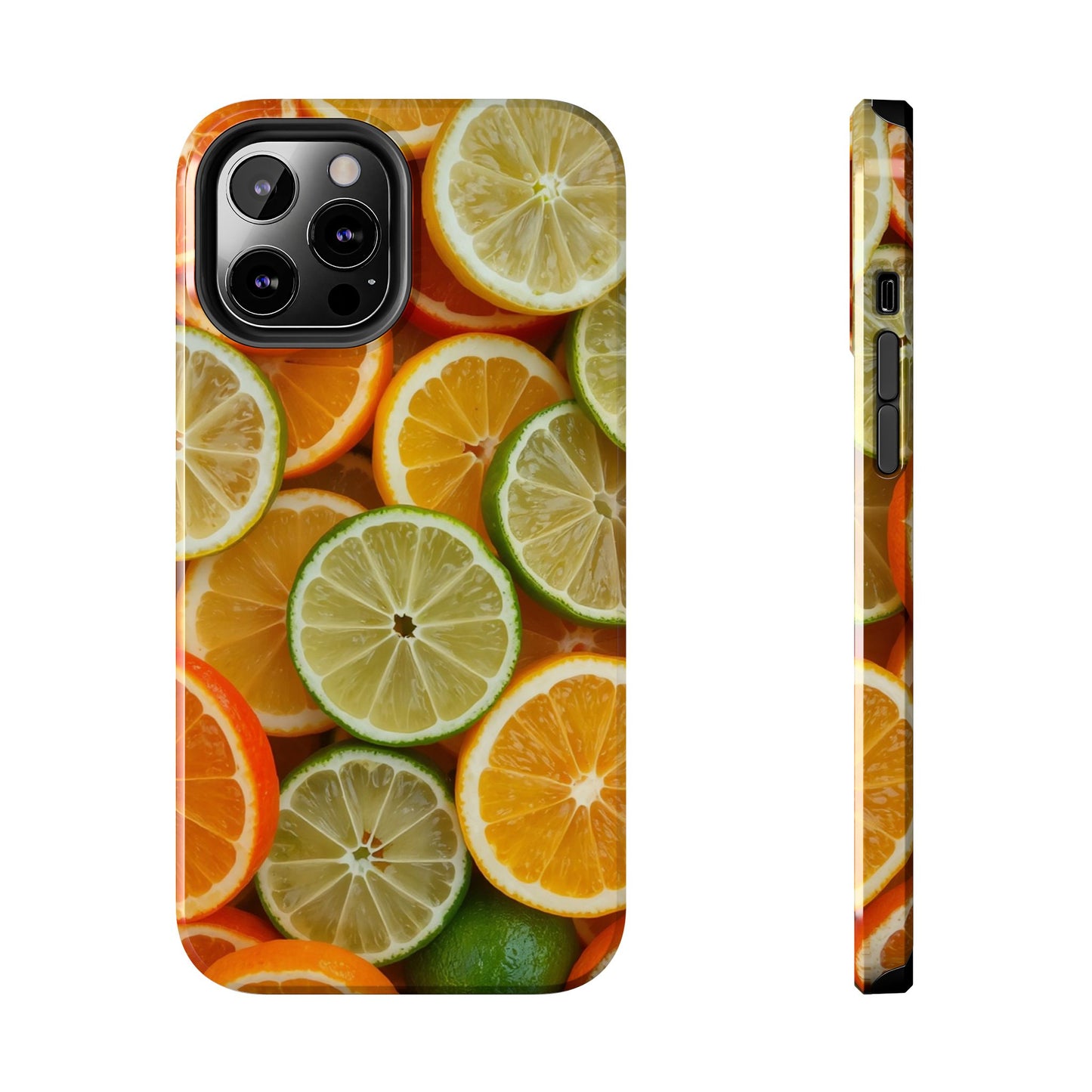 Citrus Slice Tough Phone Case – Vibrant Fruit Design for Summer Fun