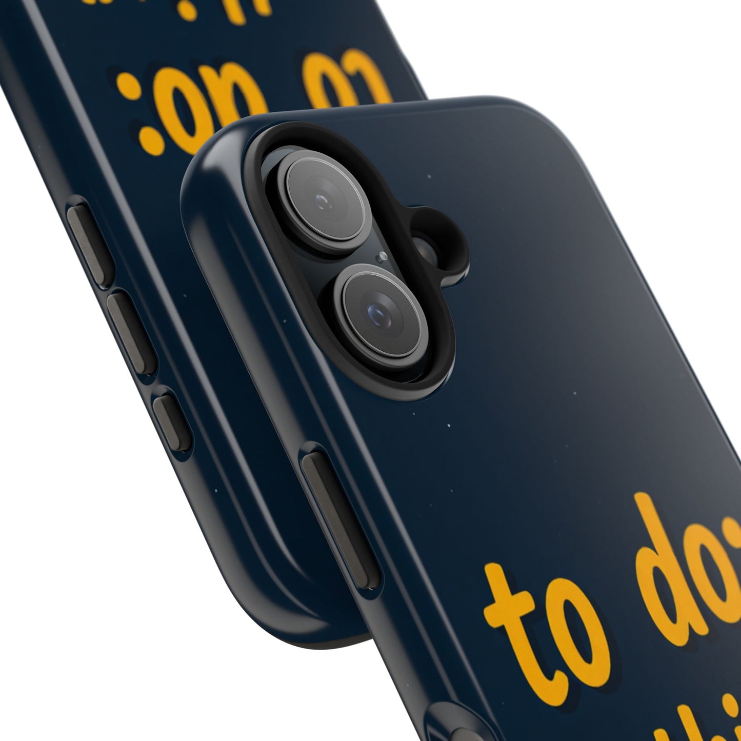 Funny Tough Phone Case - To Do: Nothing | Unique Gift for College Students, Lazy Days, Relaxation Motivation, Minimalist Phone Cover