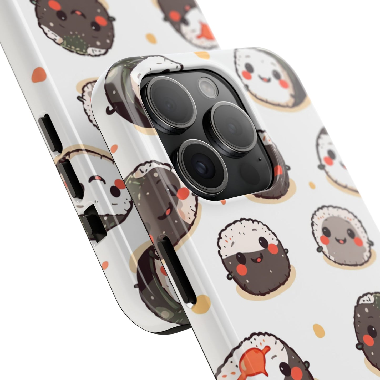 Cute Sushi Tough Phone Case - Kawaii Design for Food Lovers