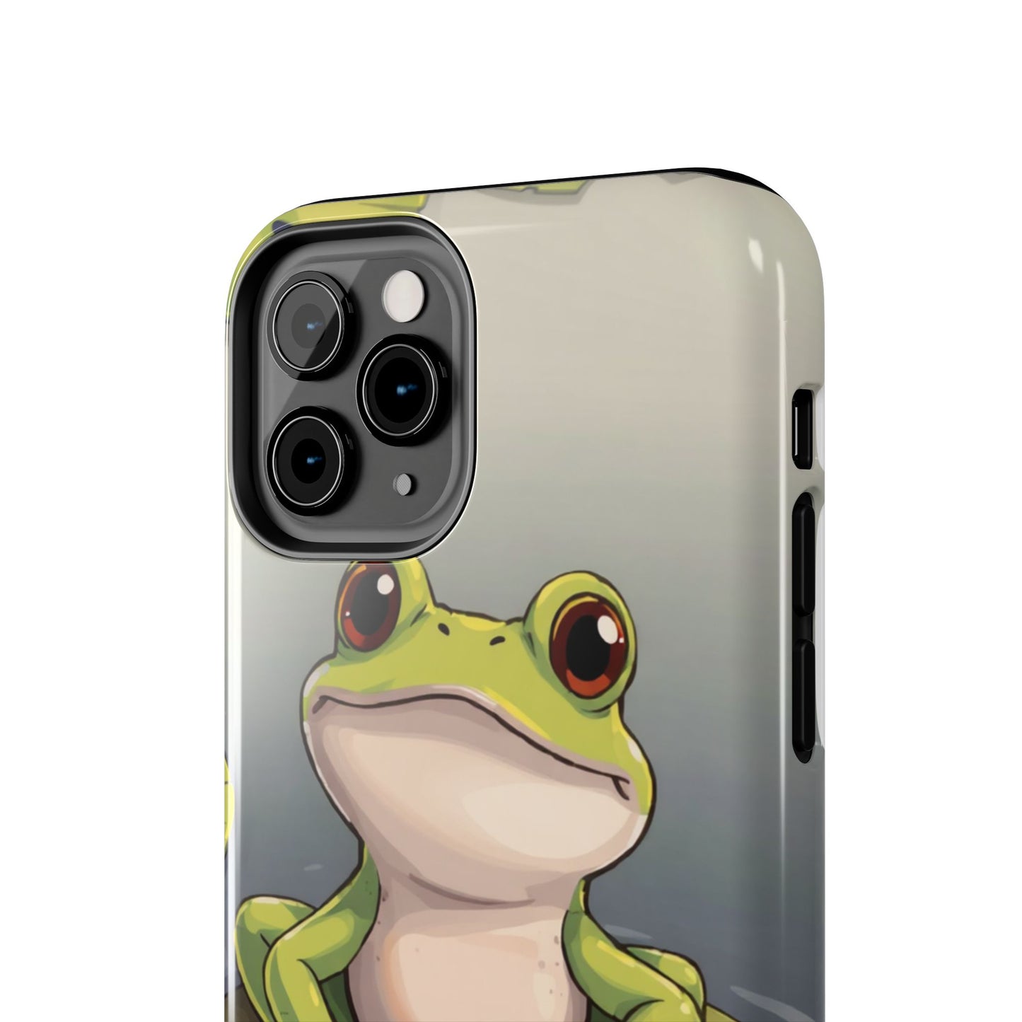 Cute Frog Tough Phone Case - Durable Protection with Nature Vibe