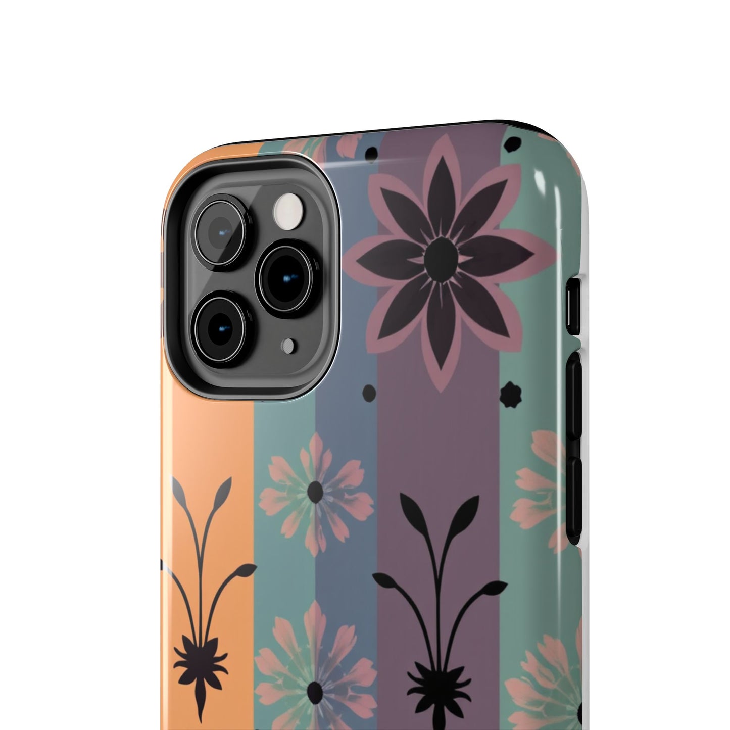 Boho Floral Tough Phone Cases - Durable & Stylish Protection - for iPhone