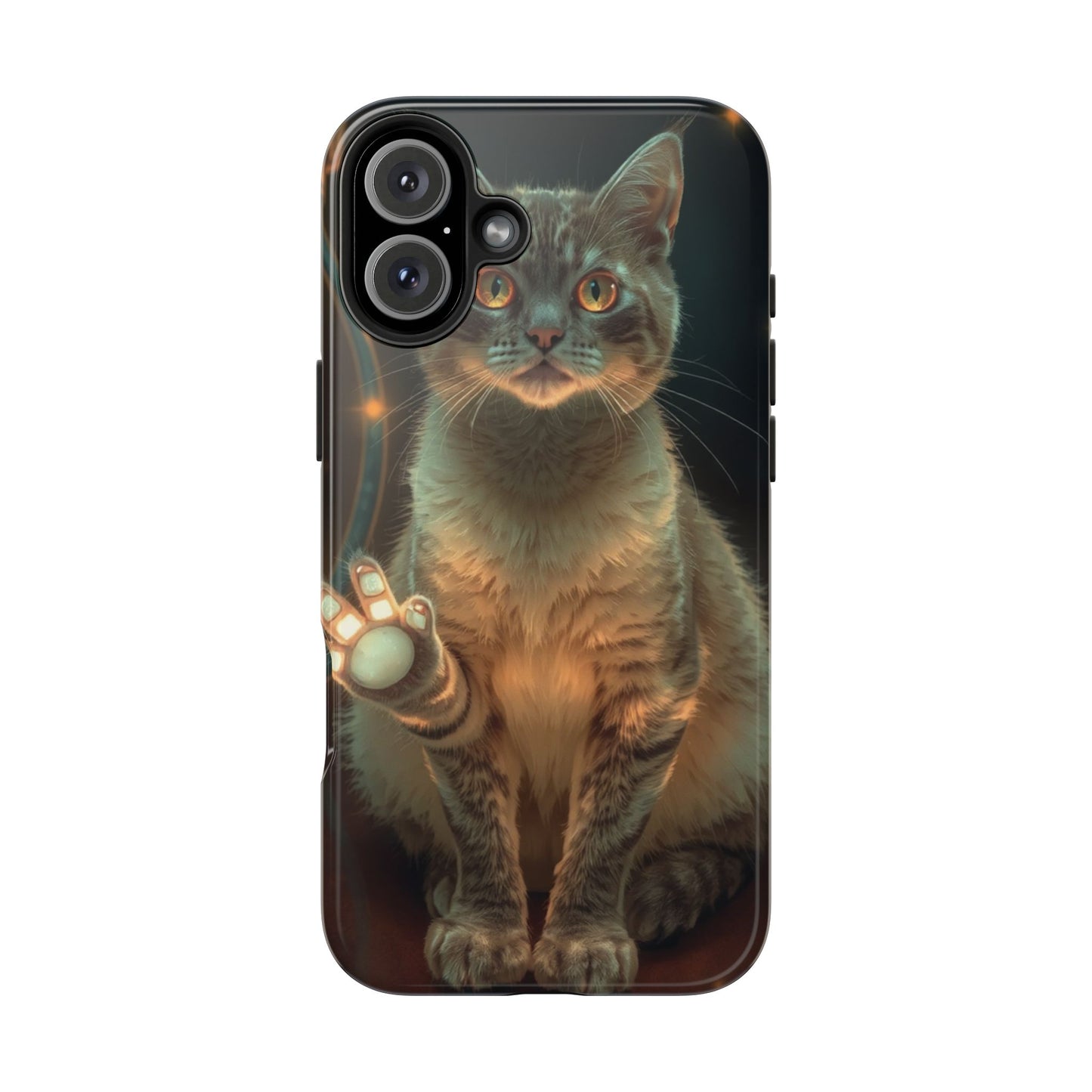 Whimsical Cat Phone Case | Tough Phone Cases for Cat Lovers, Pet Accessories, Gift for Cat Owners, Cute Phone Cover, Personalized Tech
