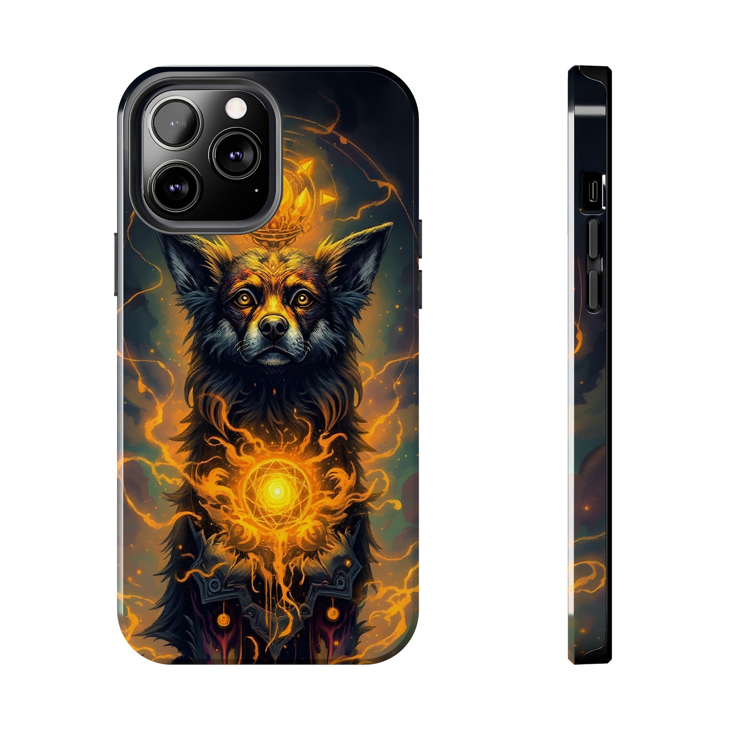 Mystical Dog of Light - Tough Phone Case - Durable Protection with Inspired Artwork - for iPhone