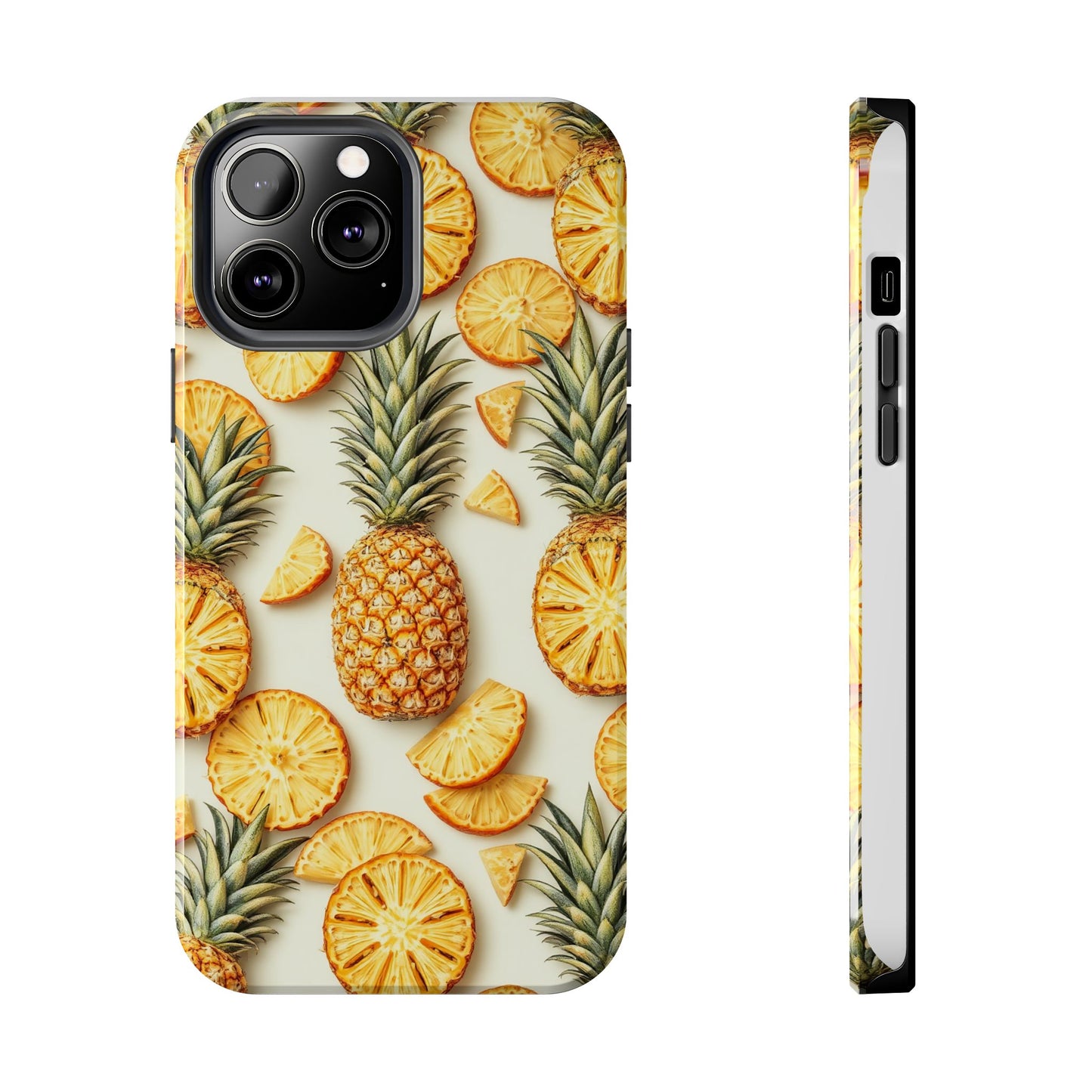 Tropical Pineapple Phone Case - Tough Phone Protector for Summer Vibes