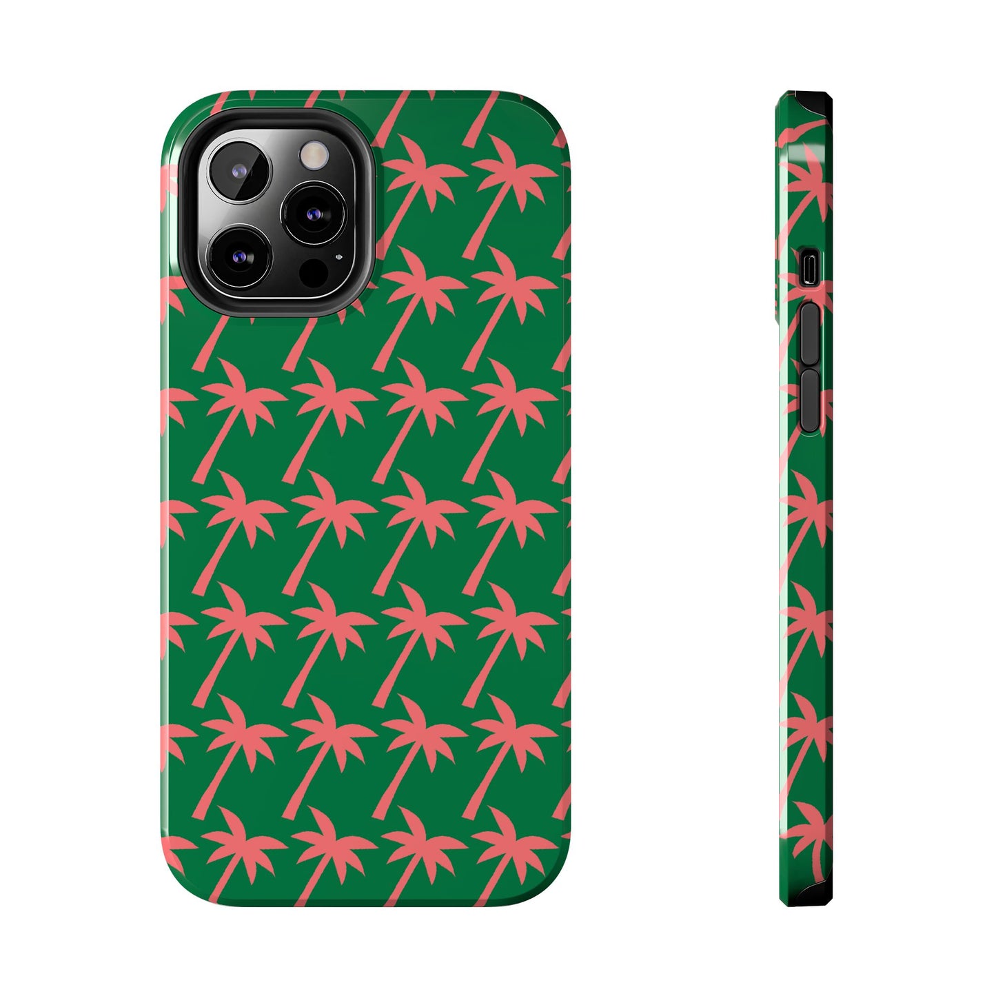 Tropical Palm Pattern for Beach Lovers - Tough Phone Case - for iPhone
