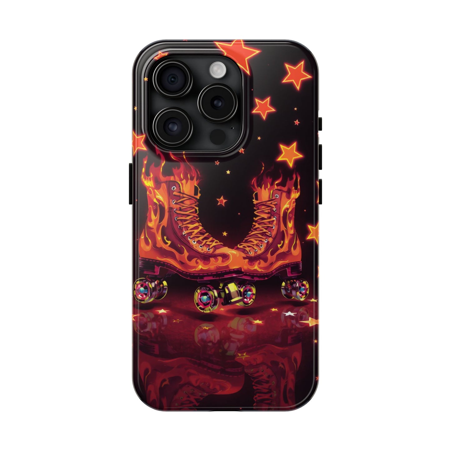 Retro Roller Skates Tough Phone Case - Stylish & Durable