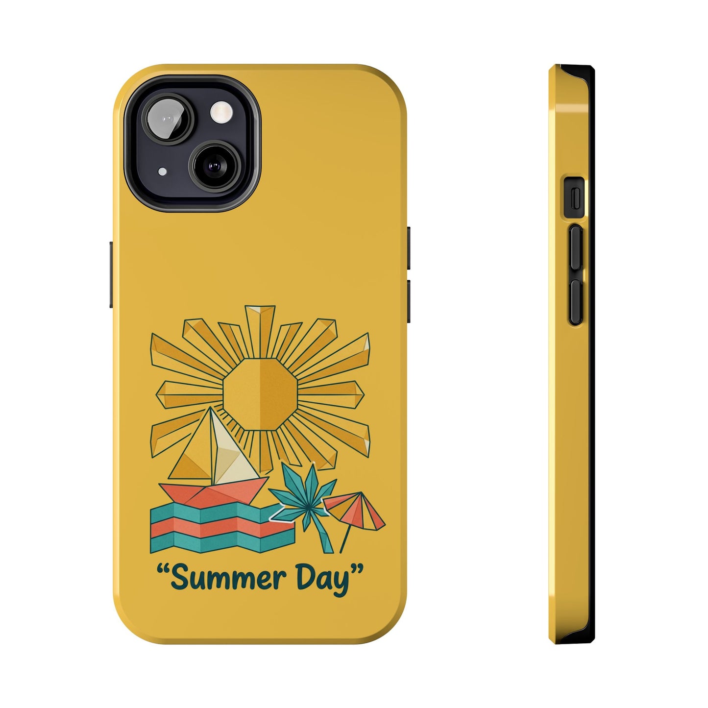 Summer Day Origami iPhone Case — Tough Protective Cover